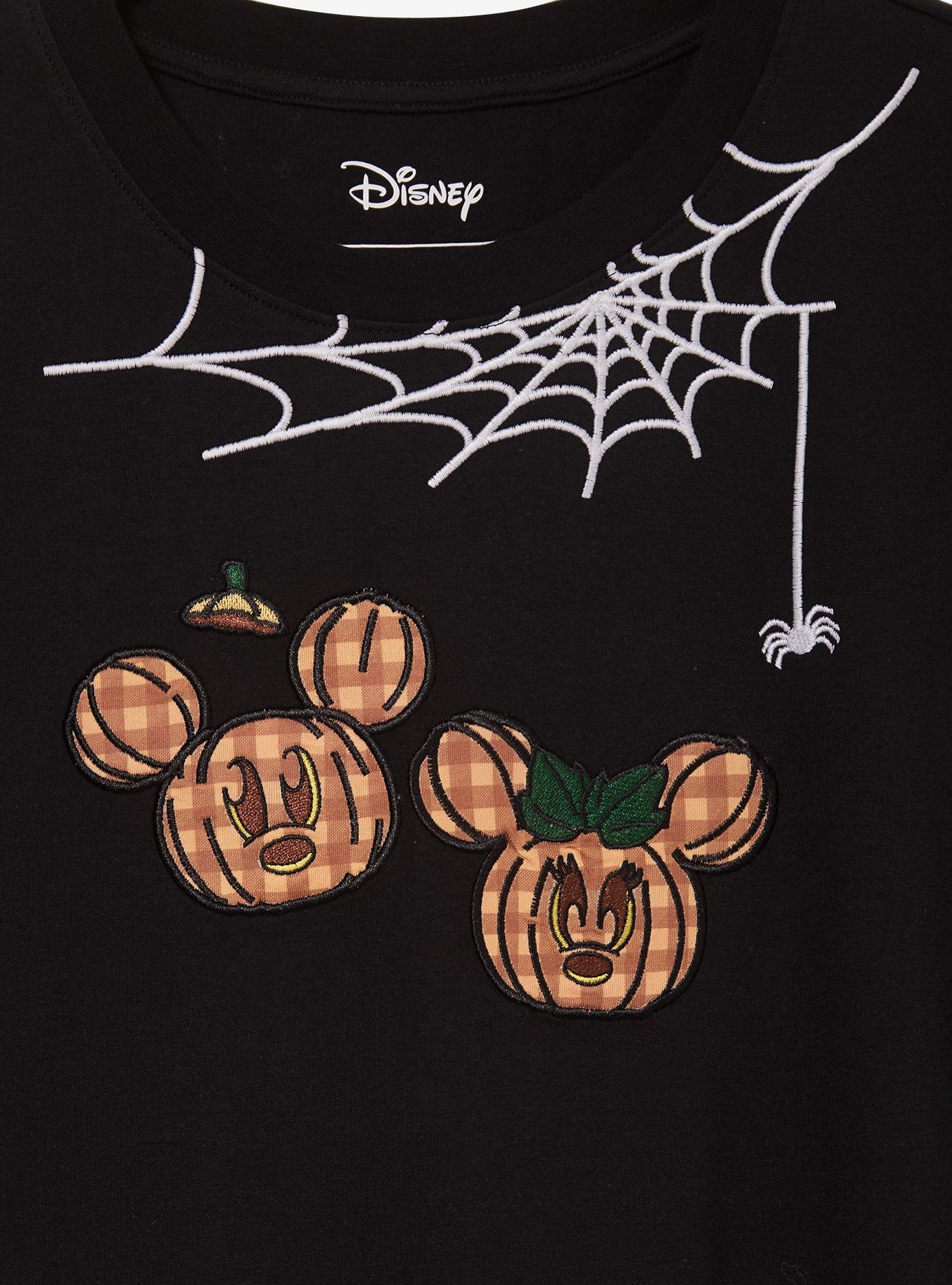 Disney Mickey & Minnie Pumpkins Women's Plus Size T-Shirt - BoxLunch Exclusive, , hi-res