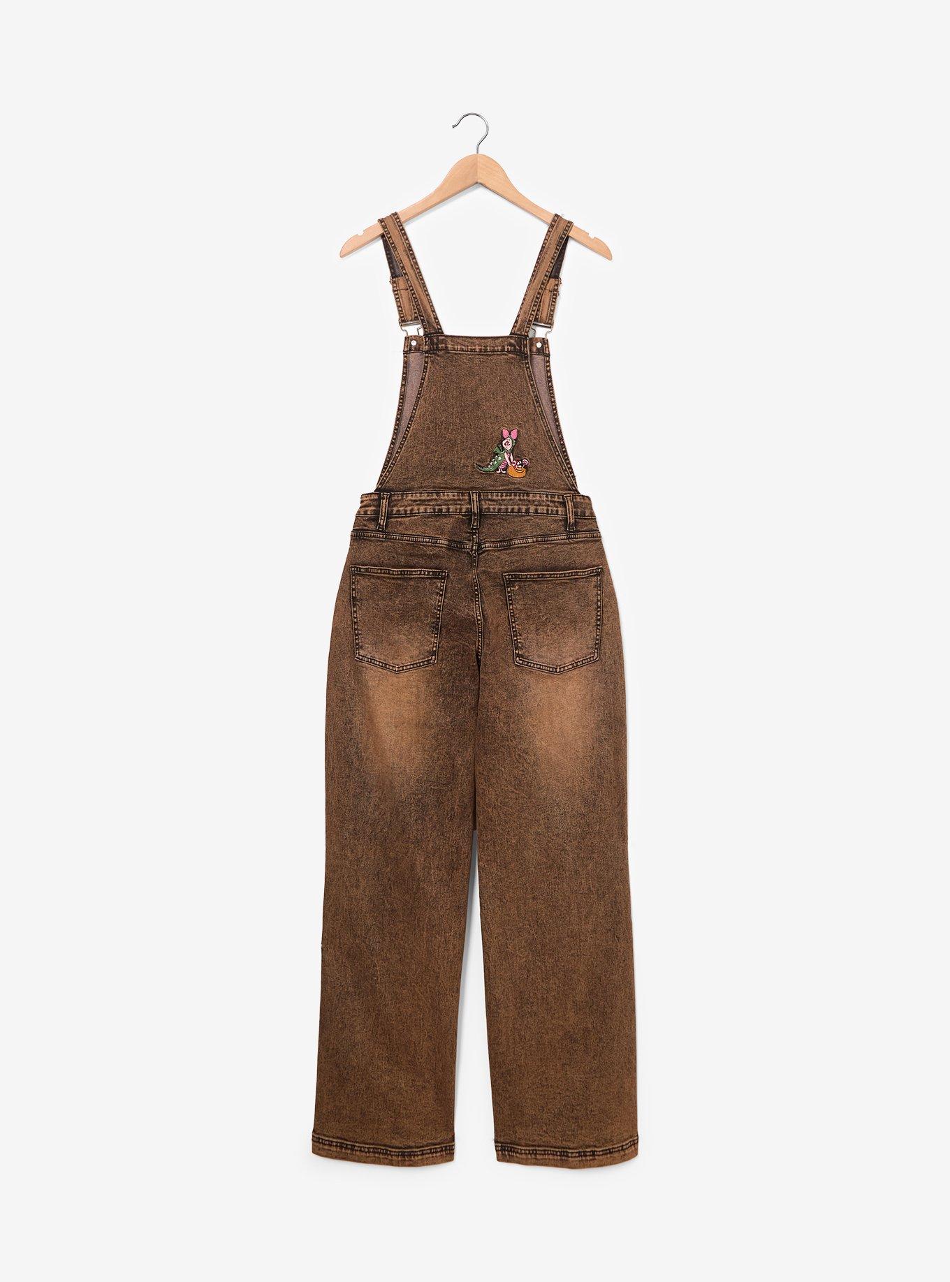 Disney Winnie the Pooh Halloween Glow-in-the-Dark Women's Overalls &mdash; BoxLunch Exclusive, , hi-res