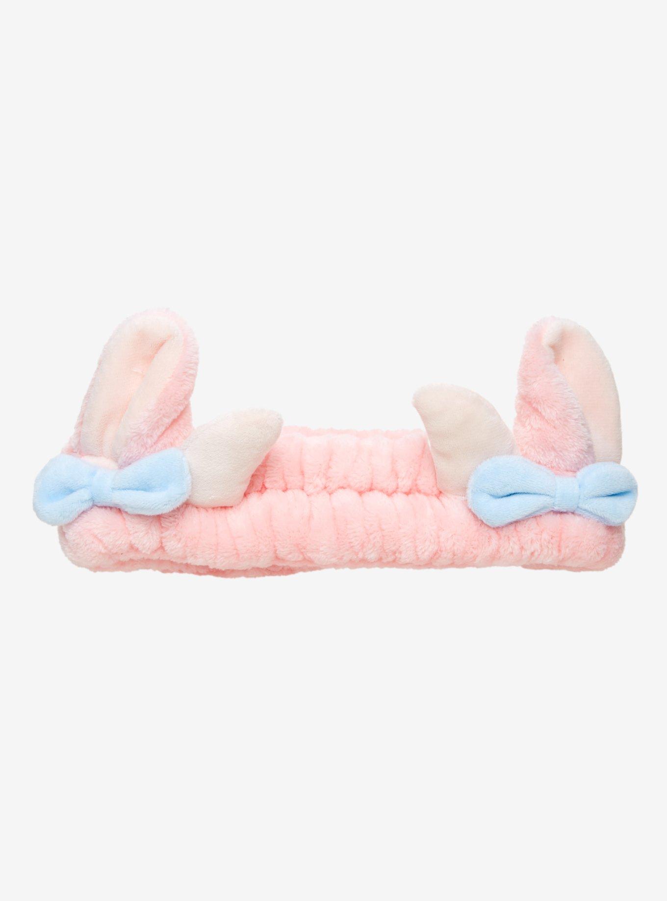 Pink Lamb Plush Spa Headband, , hi-res