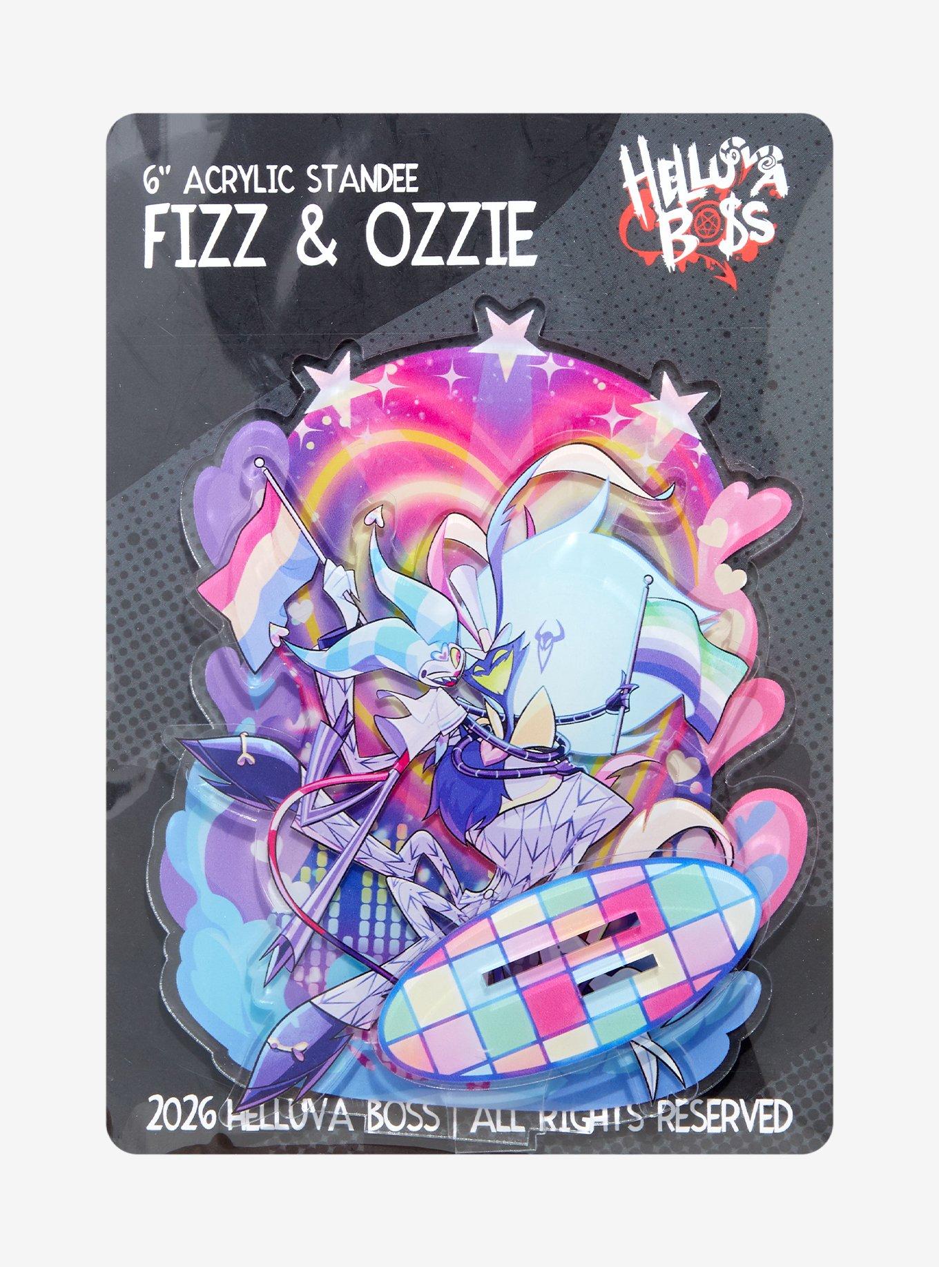 Helluva Boss Fizzarolli & Asmodeus Pride Acrylic Stand, , alternate