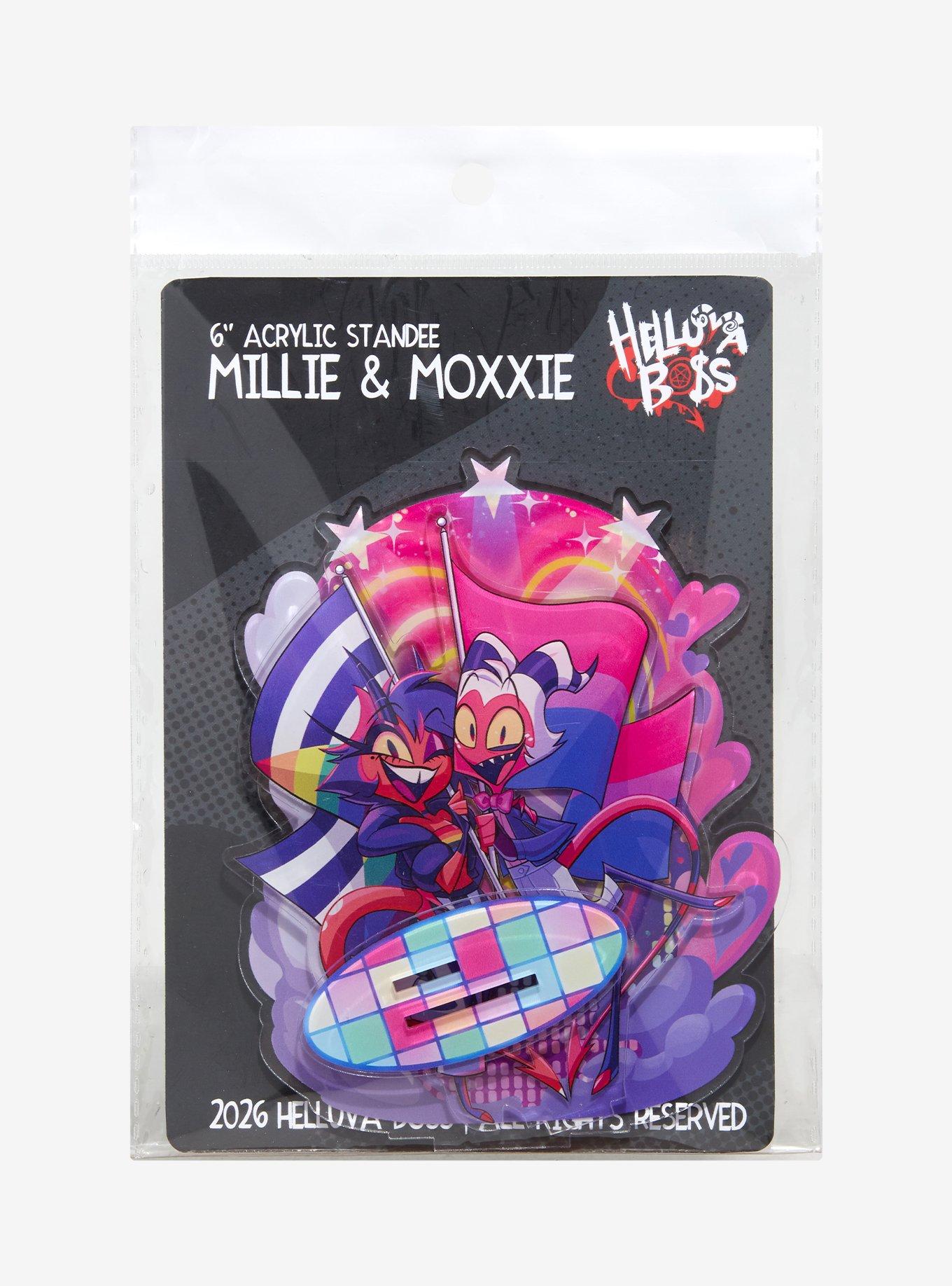 Helluva Boss Millie & Moxxie Pride Acrylic Stand, , alternate