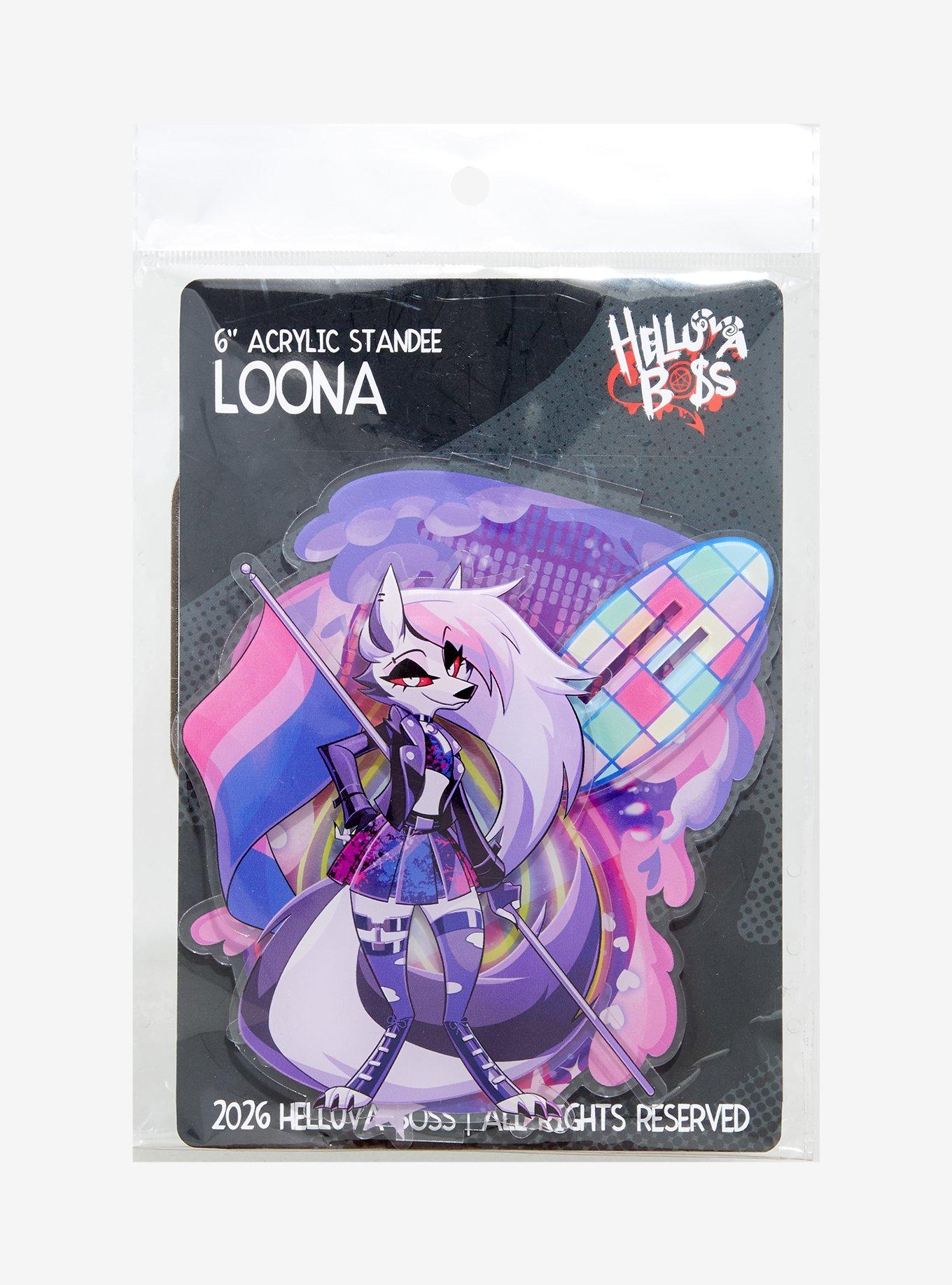 Helluva Boss Loona Pride Acrylic Stand, , alternate