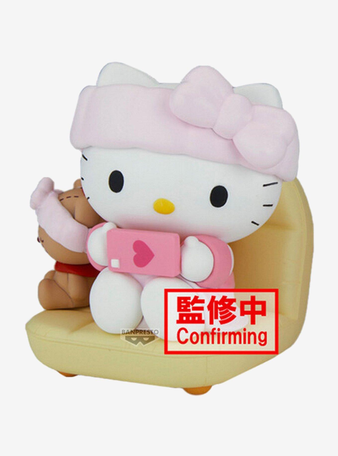 Bandai Namco Sanrio Nakayoshi Memories Relaxing Time at Home Hello Kitty Figure, , alternate