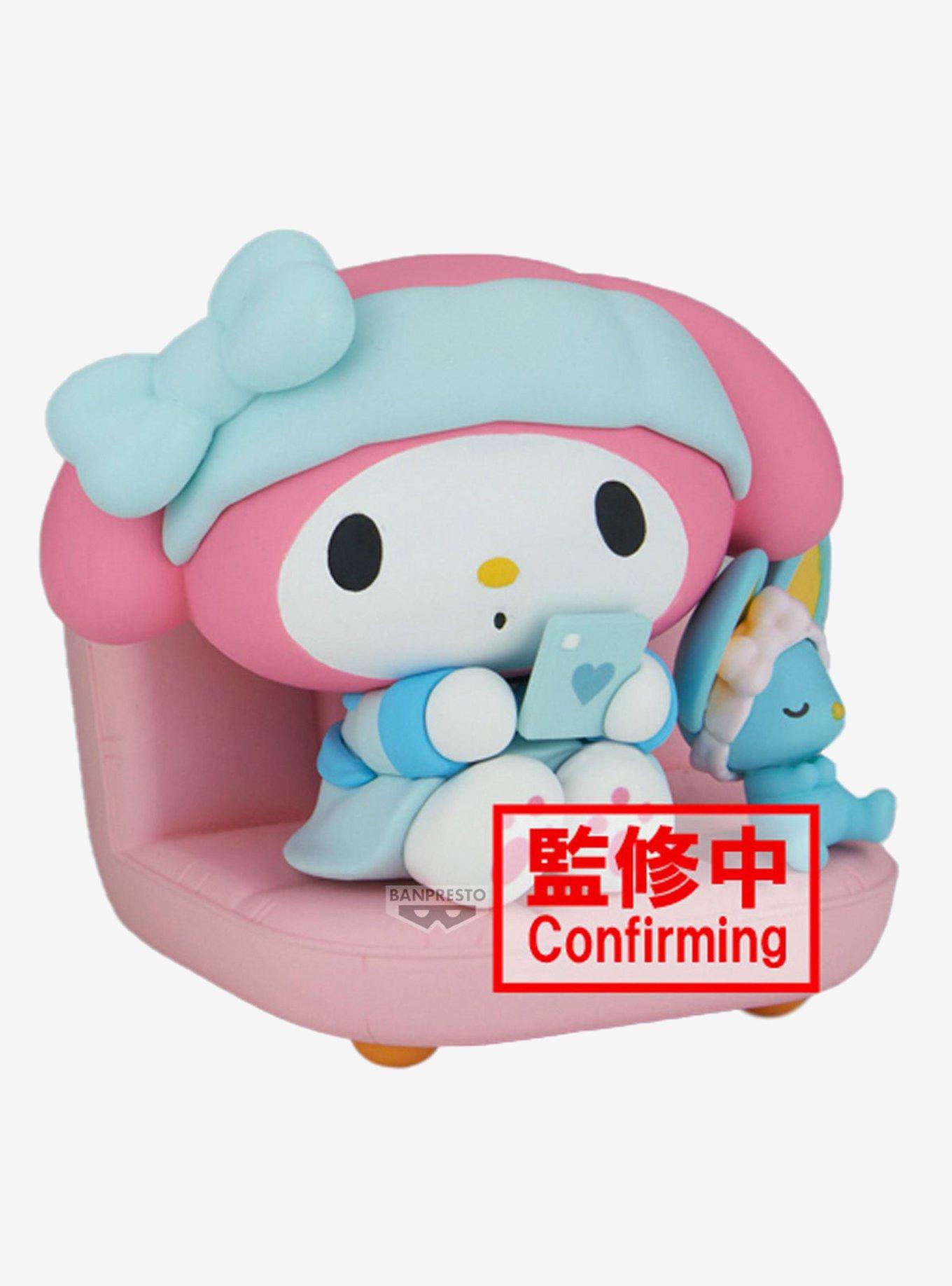 Bandai Namco Sanrio Nakayoshi Memories Relaxing Time at Home My Melody Figure, , hi-res