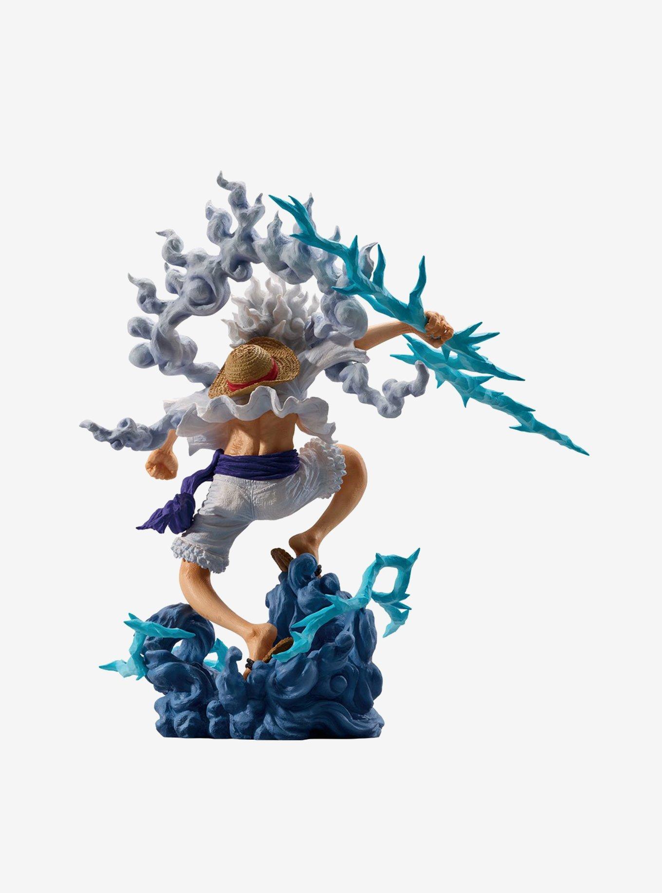 Bandai Namco One Piece Soul Gorgeous Statue Ichibansho Monkey D. Luffy Gear 5 (EX Devils Vol. 3) Figure, , hi-res