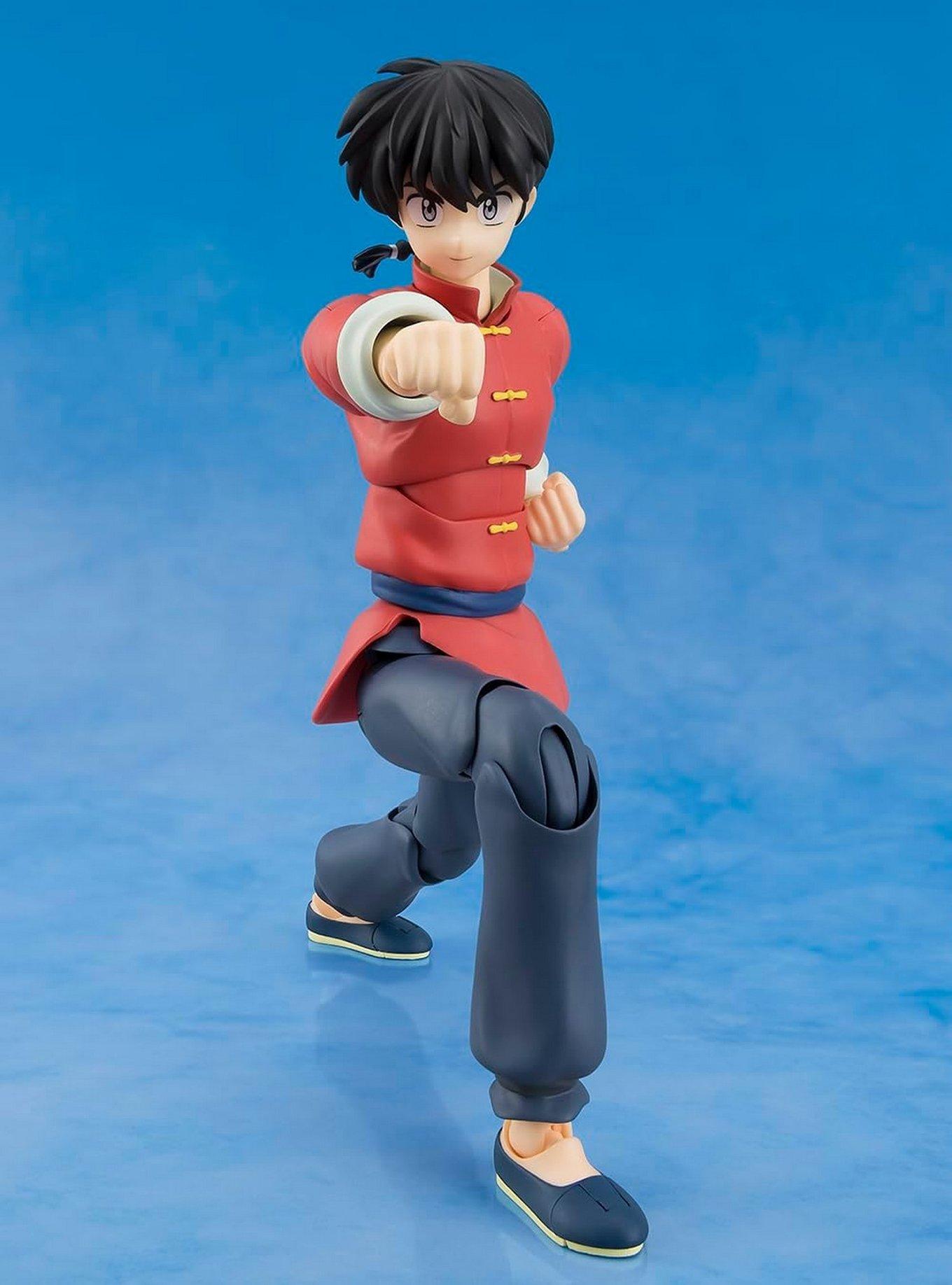 Bandai Namco Ranma 1/2 S.H.Figuarts Ranma Saotome Figure (Male Ver.), , alternate