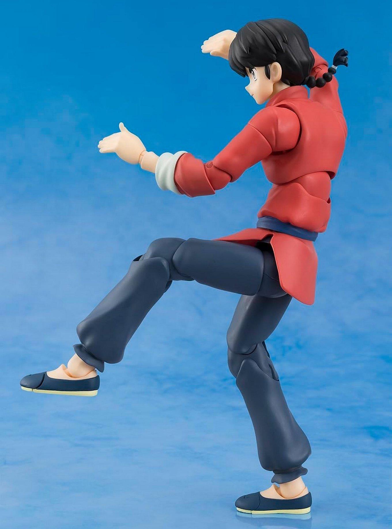 Bandai Namco Ranma 1/2 S.H.Figuarts Ranma Saotome Figure (Male Ver.), , alternate