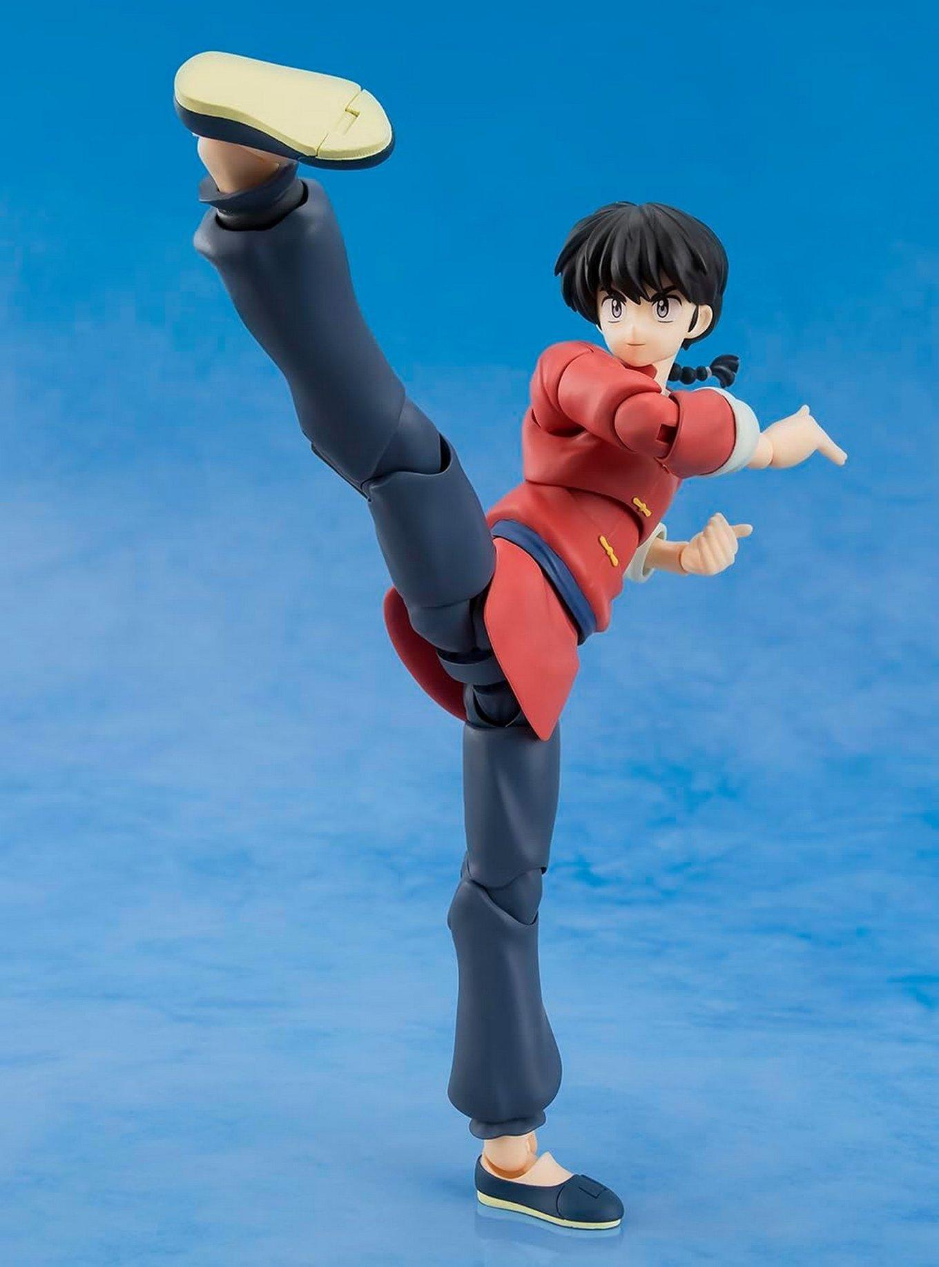 Bandai Namco Ranma 1/2 S.H.Figuarts Ranma Saotome Figure (Male Ver.), , alternate