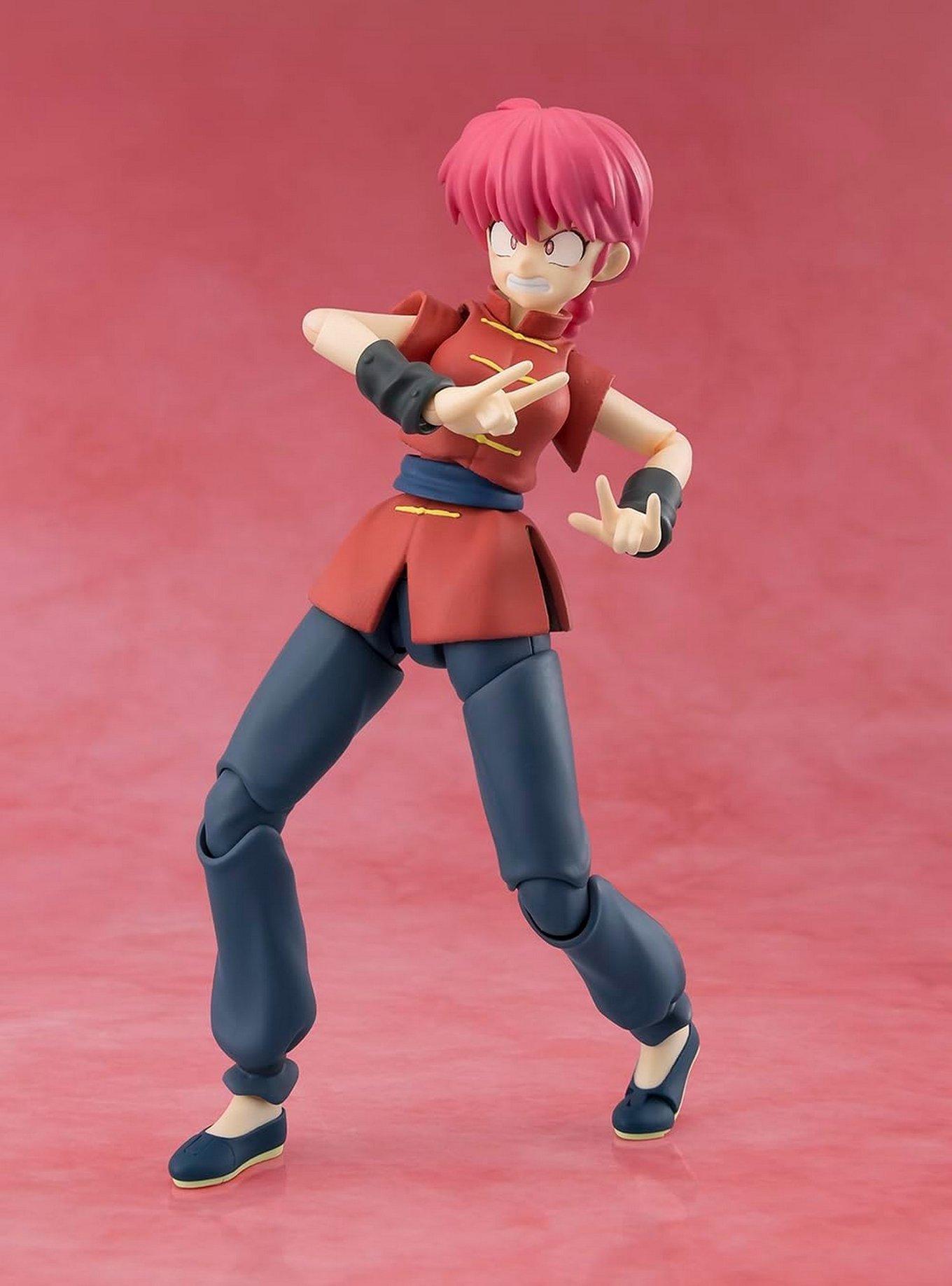 Bandai Namco Ranma 1/2 S.H.Figuarts Ranma Saotome Figure (Female Ver.), , alternate