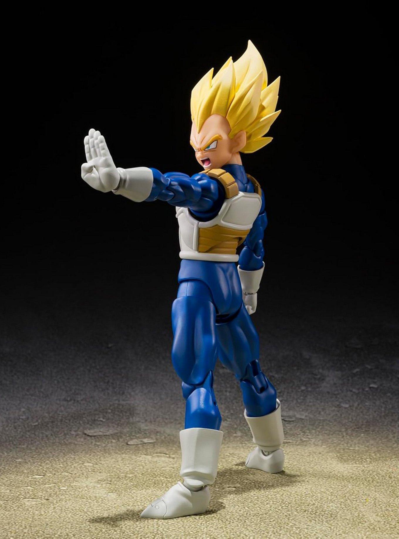 Bandai Namco Dragon Ball Z S.H.Figuarts Super Saiyan Vegeta (Dangerous Pride) Figure, , alternate