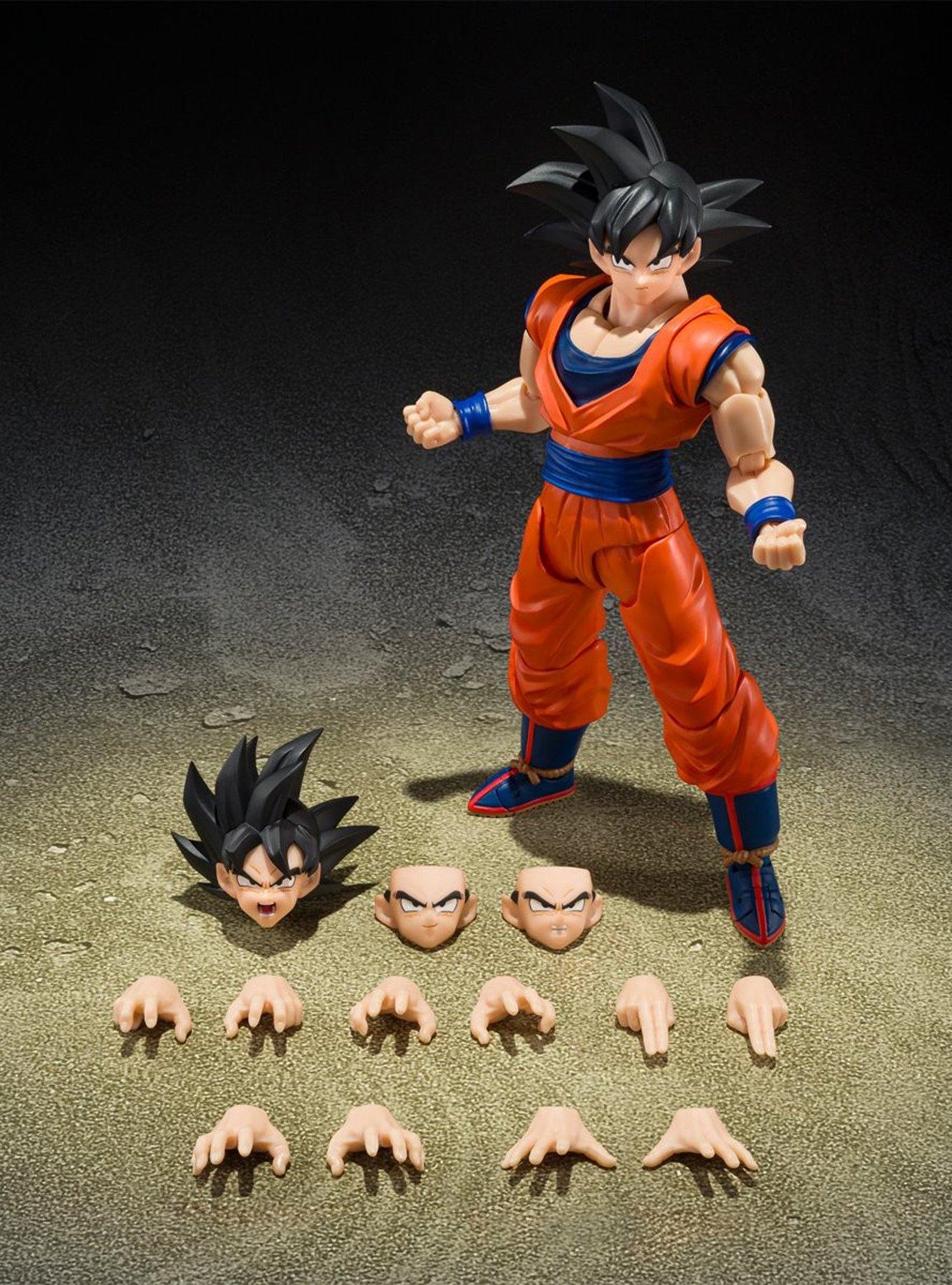 Bandai Namco Dragon Ball Z S.H.Figuarts Goku (A Saiyan Raised On Earth) Figure, , hi-res