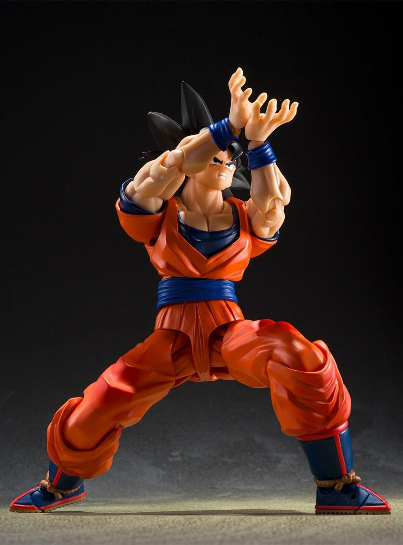 Bandai Namco Dragon Ball Z S.H.Figuarts Goku (A Saiyan Raised On Earth) Figure, , alternate