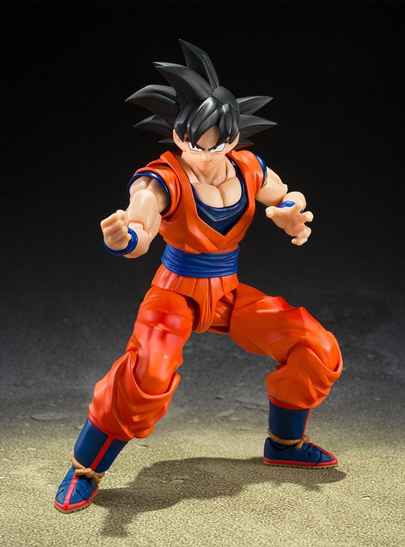 Bandai Namco Dragon Ball Z S.H.Figuarts Goku (A Saiyan Raised On Earth) Figure, , alternate
