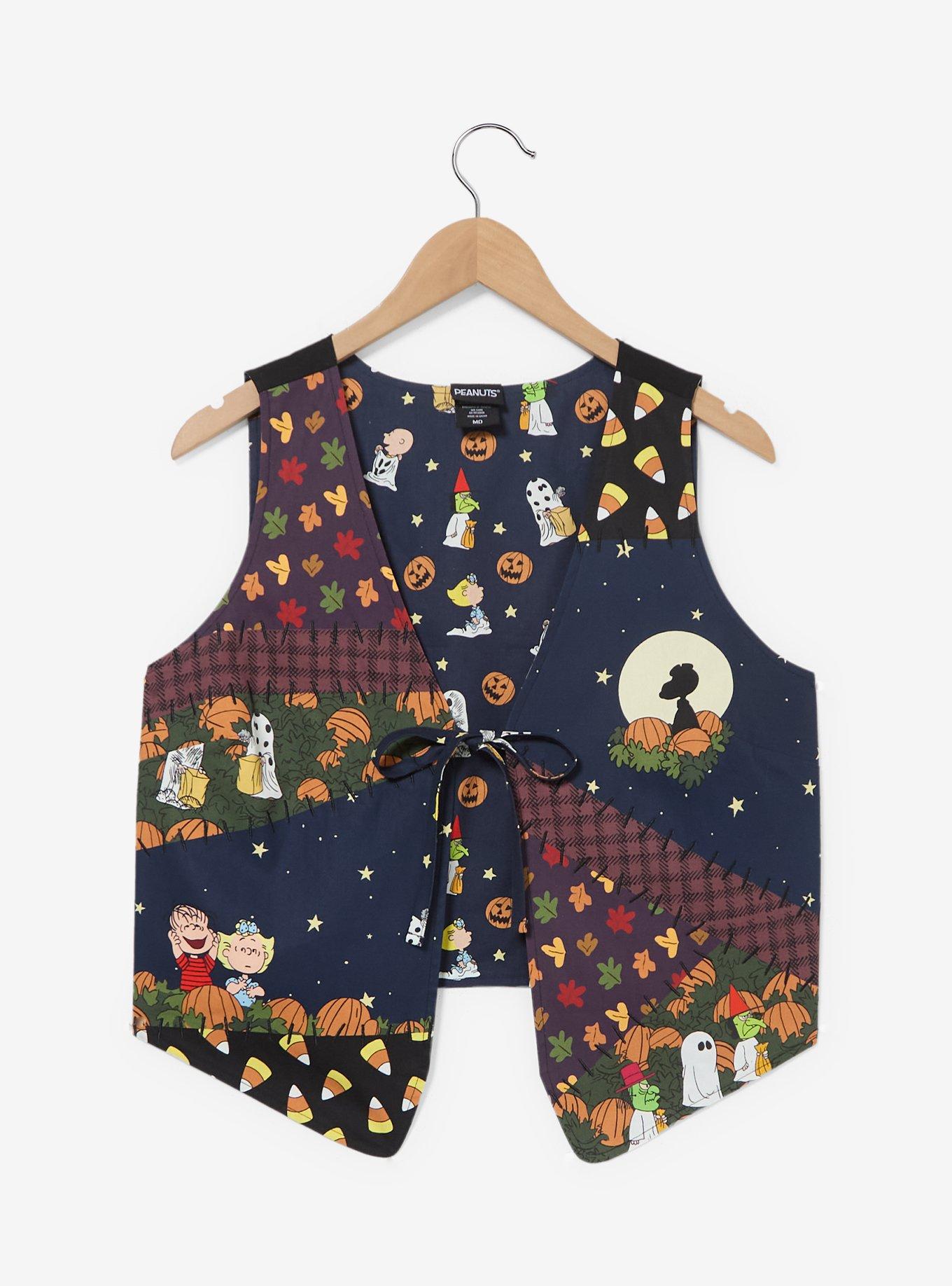 Peanuts Great Pumpkin Reversible Vest, , hi-res