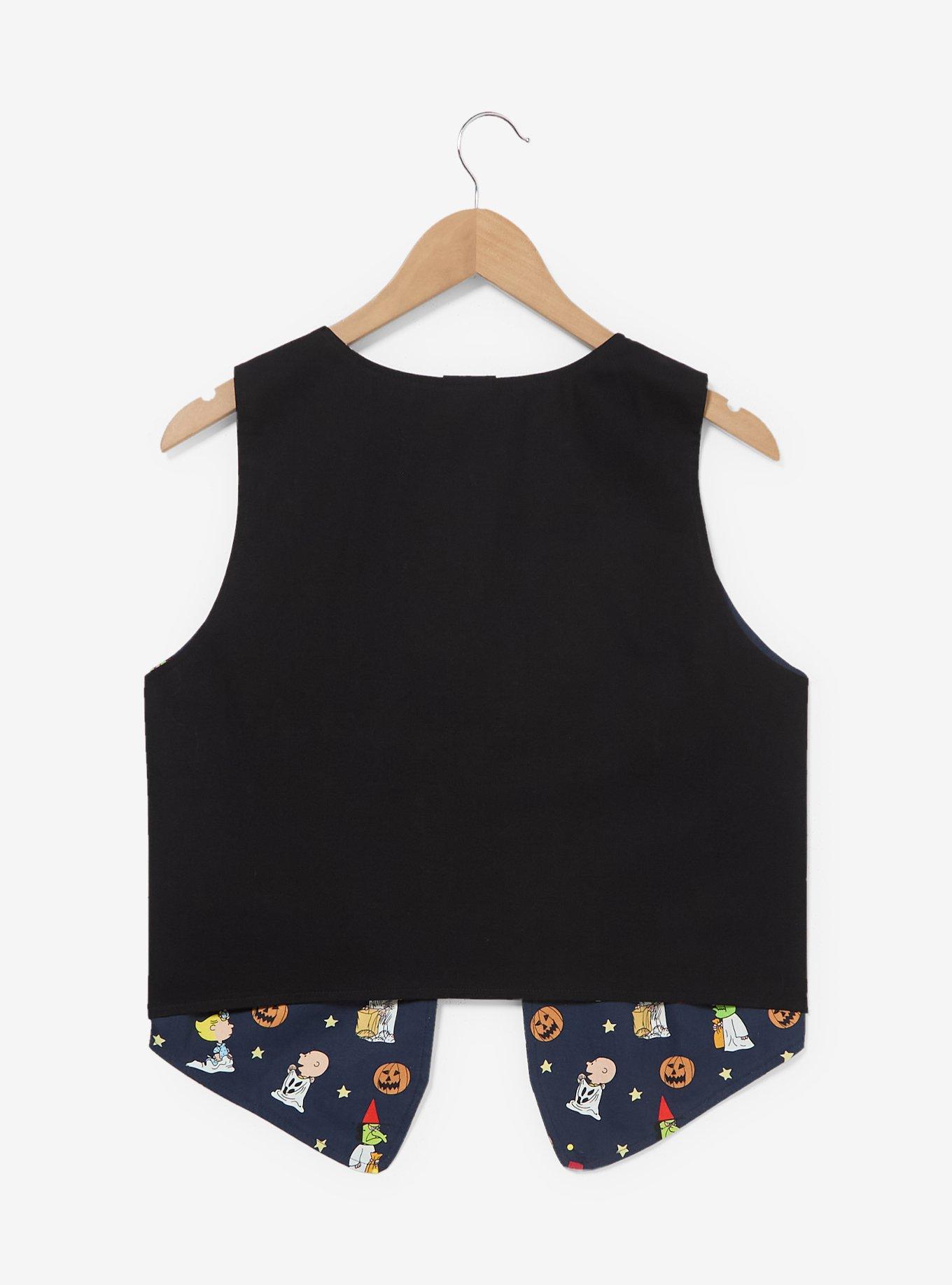Peanuts Great Pumpkin Reversible Vest, MULTI, alternate - view 3