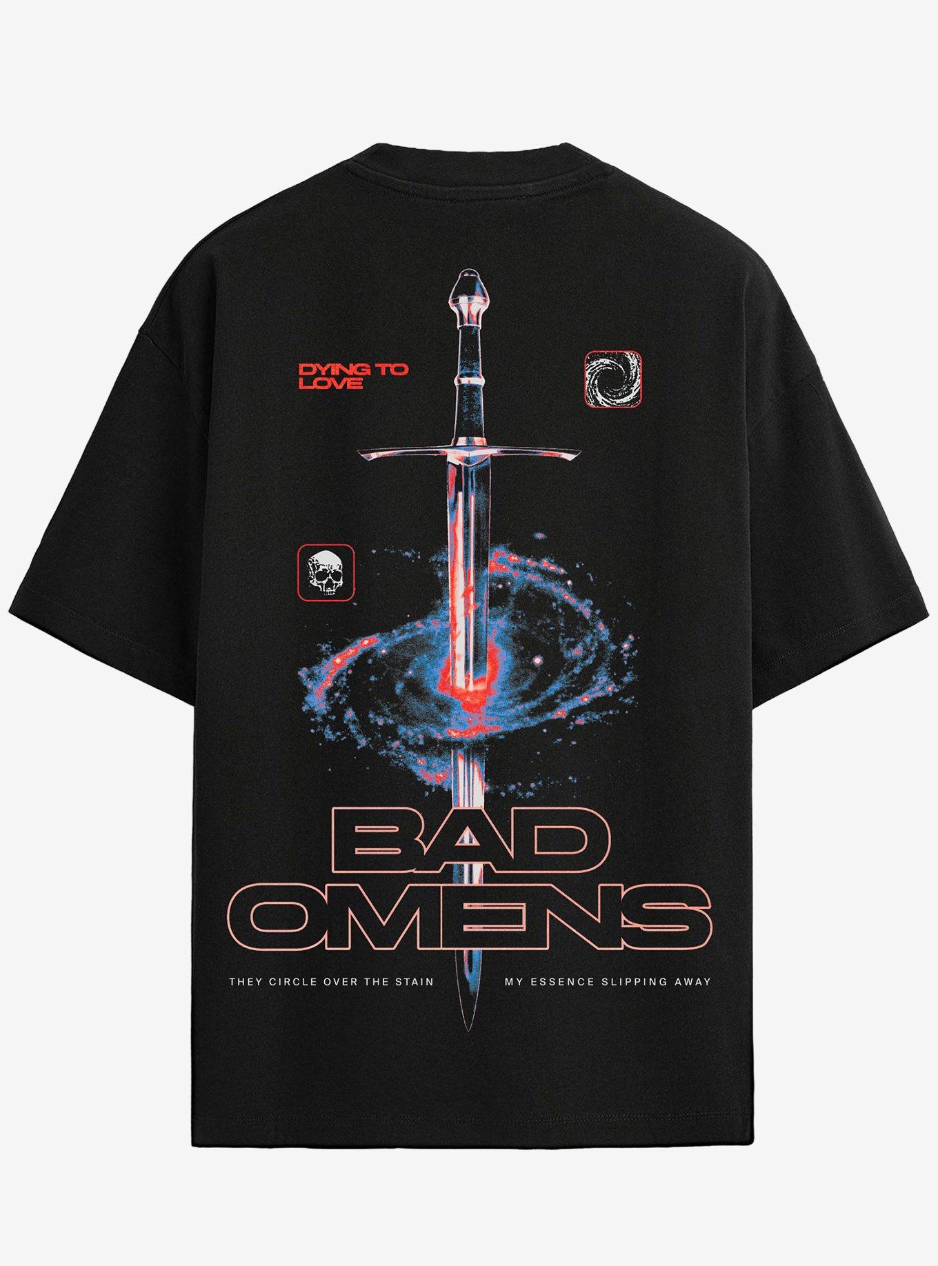 Bad Omens Galaxy Sword T-Shirt, , hi-res