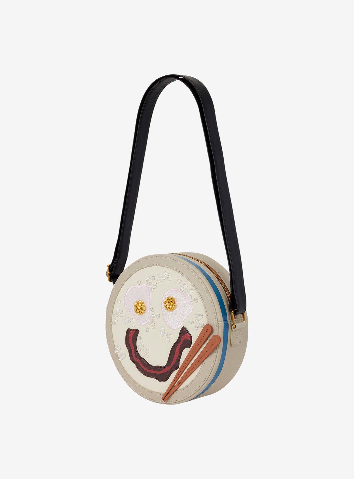 Loungefly Disney Mulan Congee Smiley Face Figural Crossbody Bag