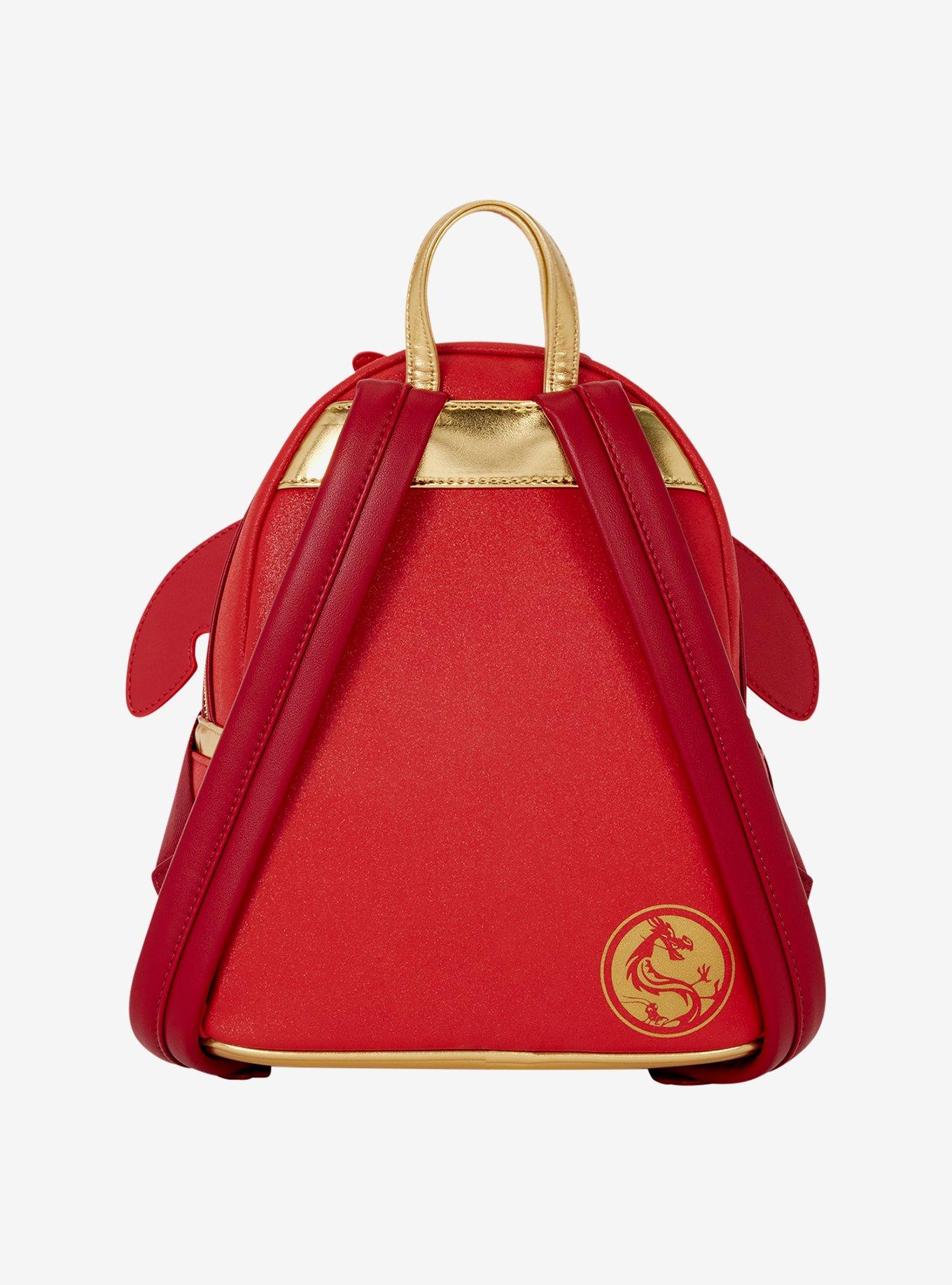 Loungefly Disney Mulan Mushi Glitter Figural Mini Backpack