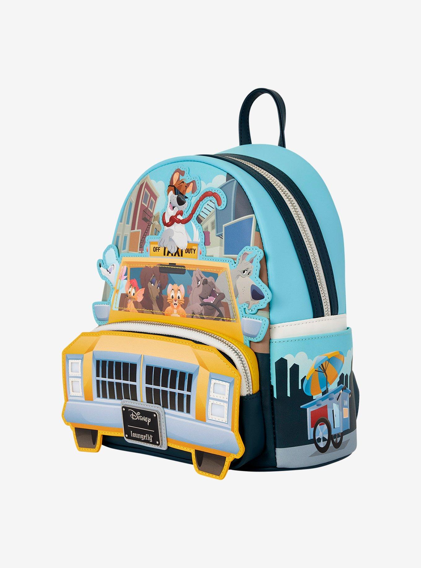 Loungefly Disney Oliver & Company Taxi Mini Backpack