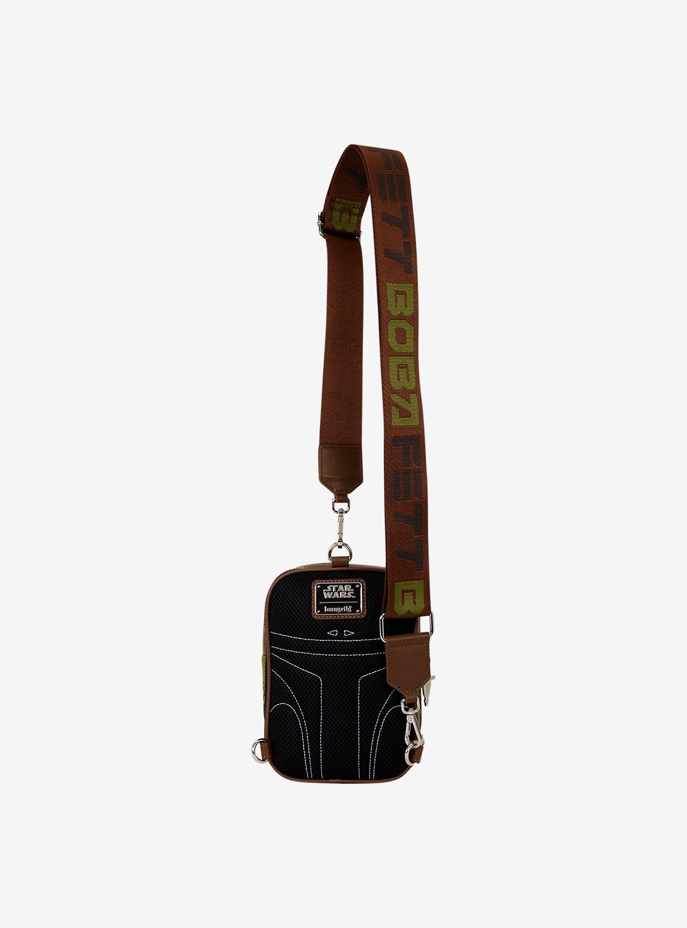 Loungefly Star Wars Boba Fett Crossbody Bag, , alternate - view 3