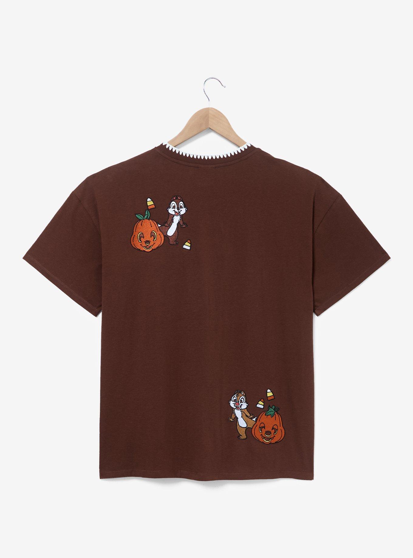Disney Chip & Dale Pumpkin Halloween Plus Size T-Shirt, , hi-res