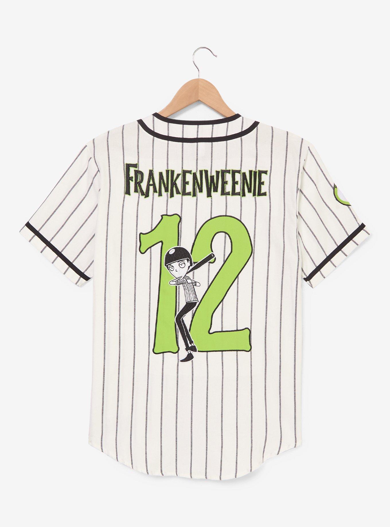 Disney Frankenweenie Striped Baseball Jersey - BoxLunch Exclusive, , hi-res