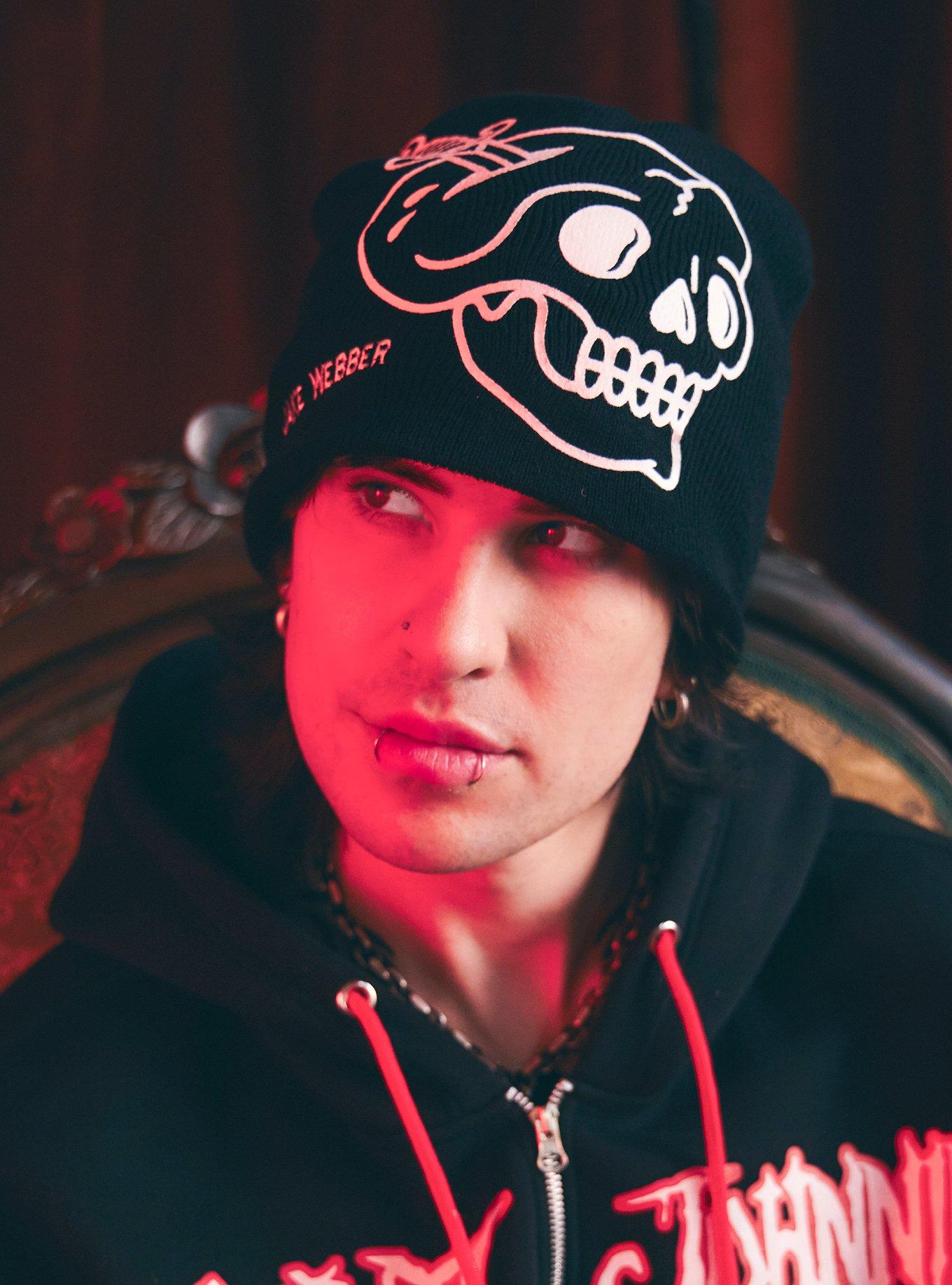 Jake & Johnnie Jake Skull Beanie, , hi-res