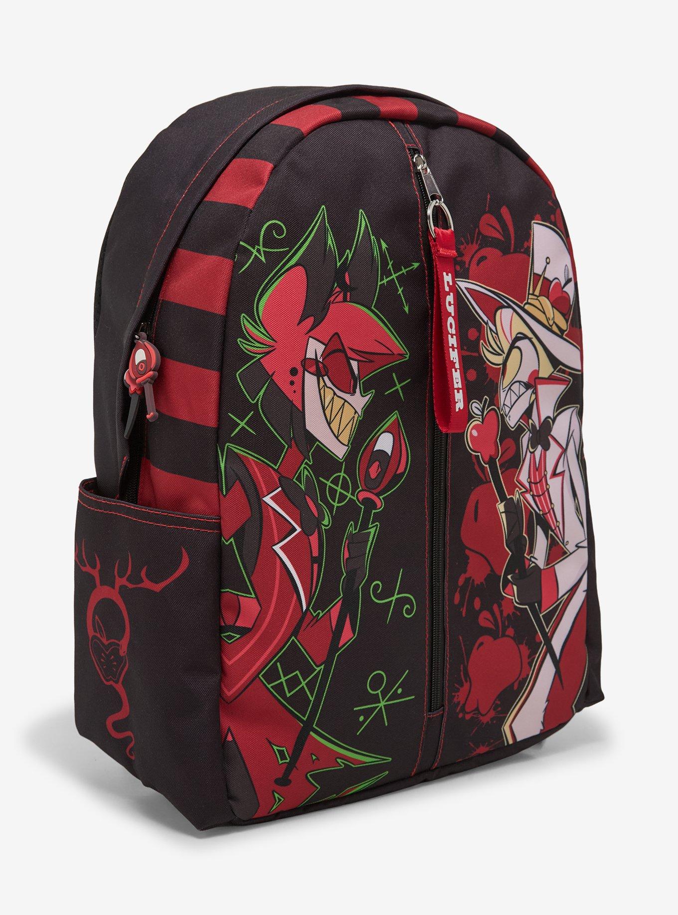 Hazbin Hotel Alastor & Lucifer Backpack, , hi-res