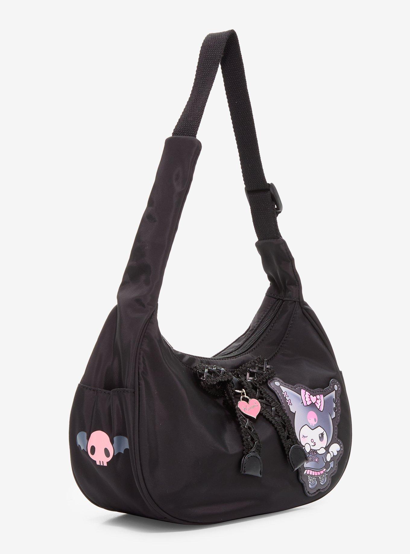 Her Universe Kuromi Angel Ribbon Shoulder Bag, , hi-res