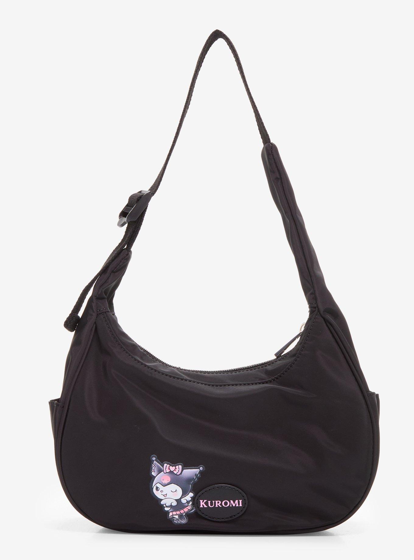 Her Universe Kuromi Angel Ribbon Shoulder Bag, , alternate