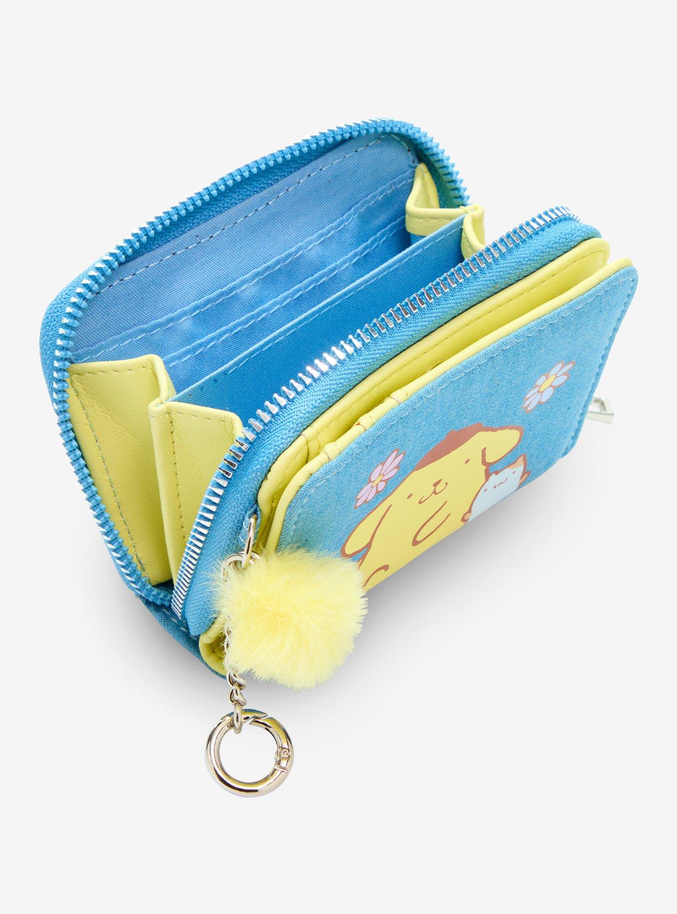 Her Universe Pompompurin Floral Chambray Mini Wallet, , alternate