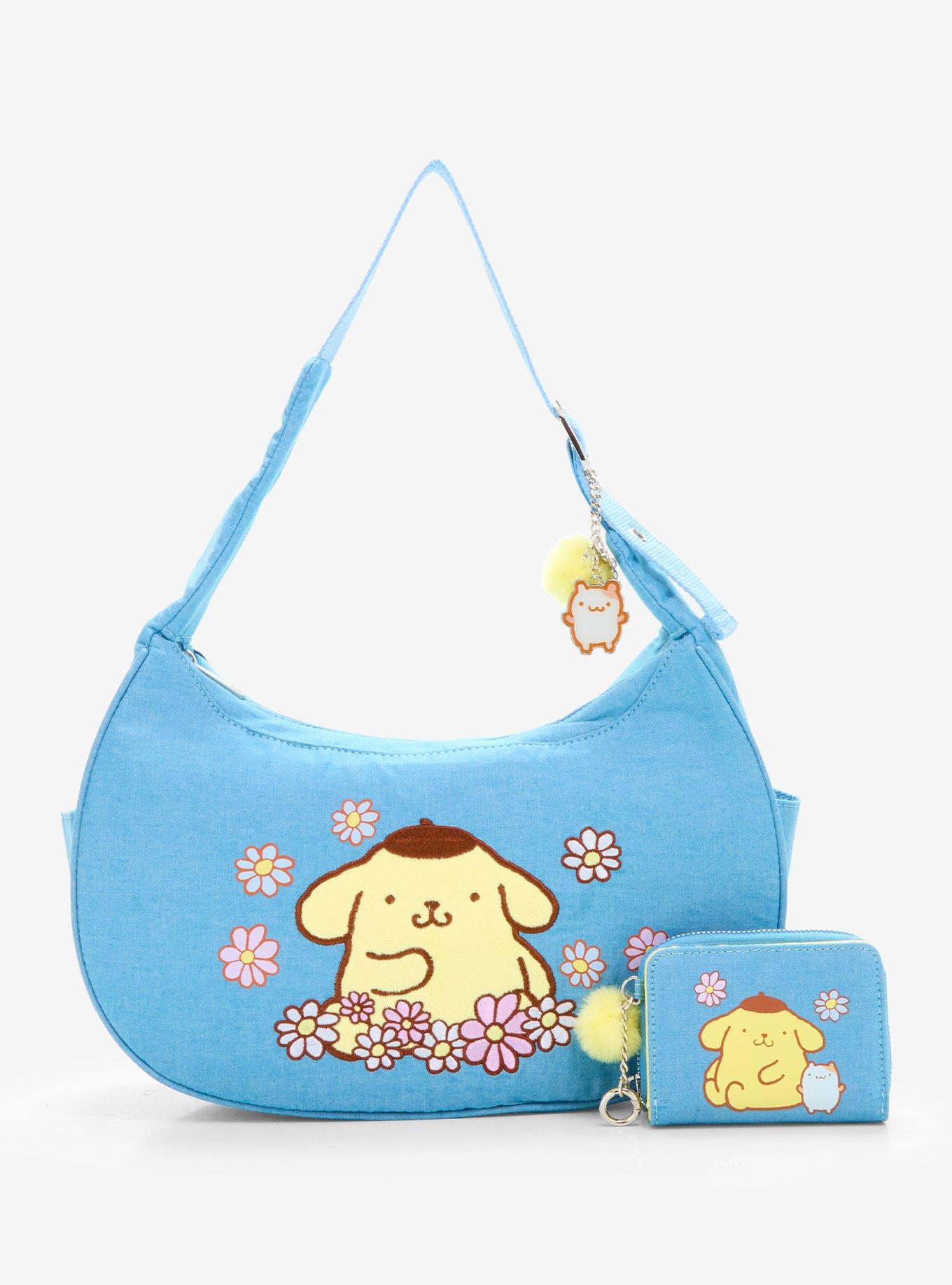 Her Universe Pompompurin Floral Chambray Mini Wallet, , alternate