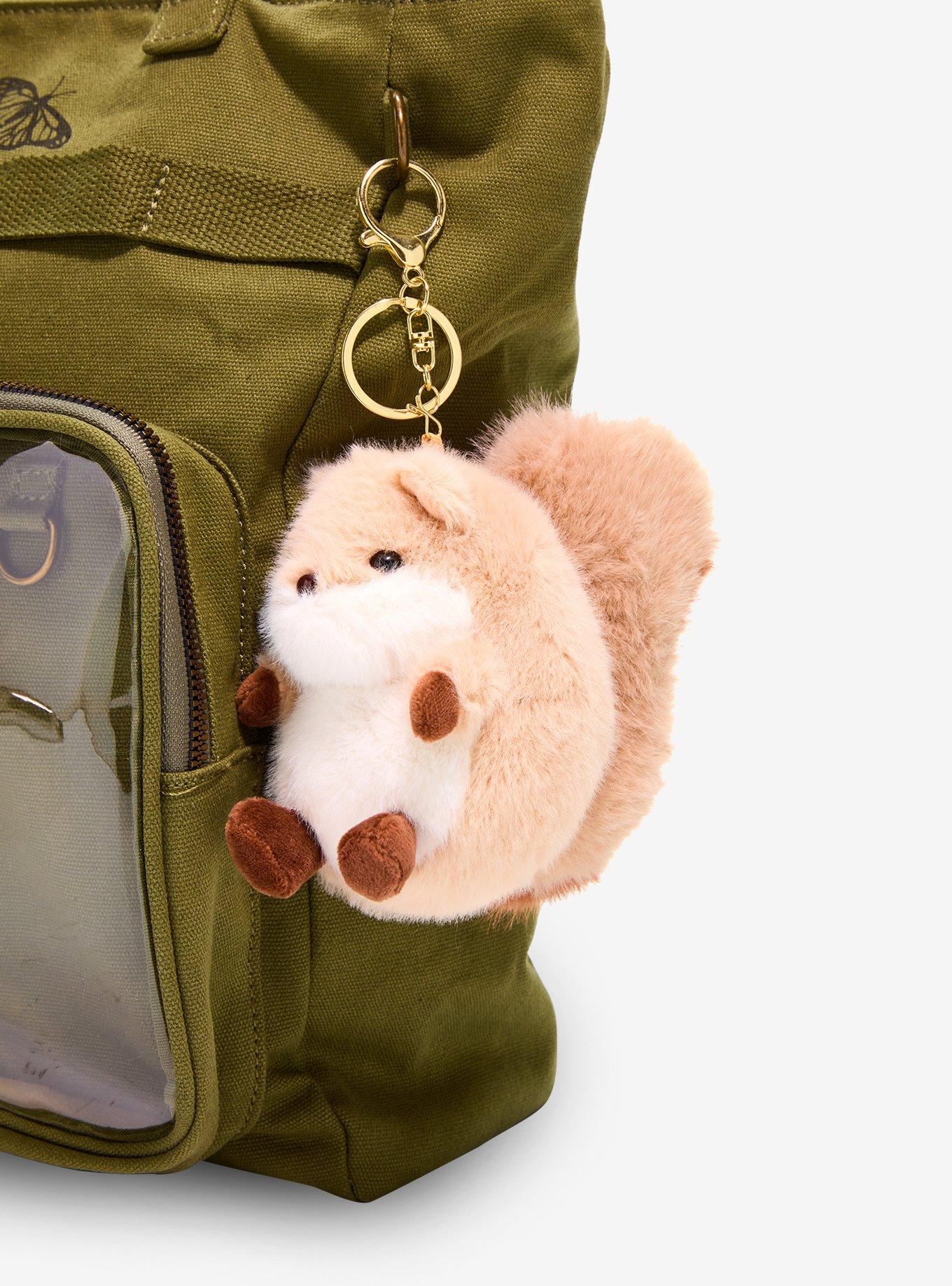 Green Squirrel Trinket Display Tote Bag, , alternate