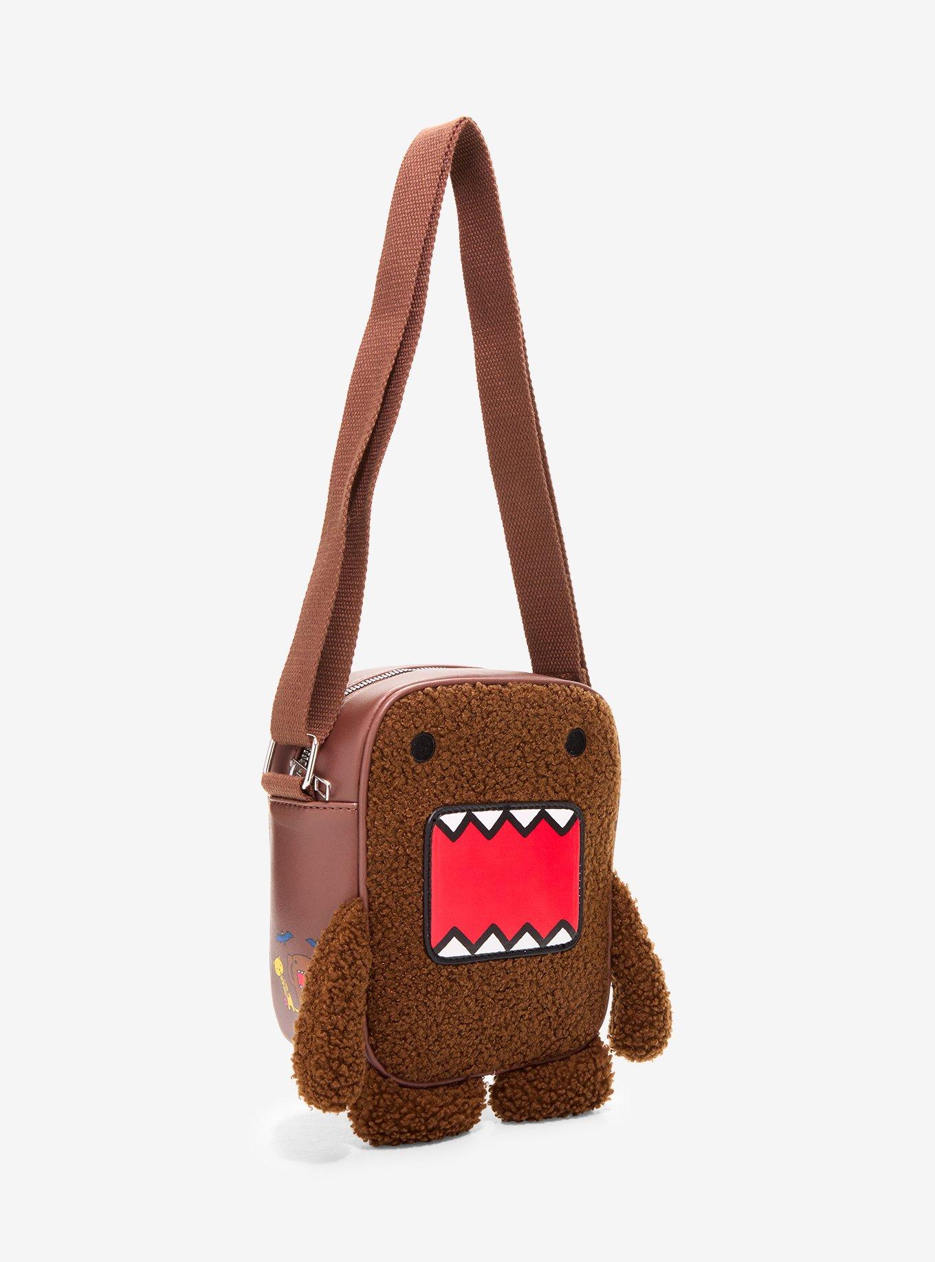 Domo Fuzzy Figural Crossbody Bag, , hi-res