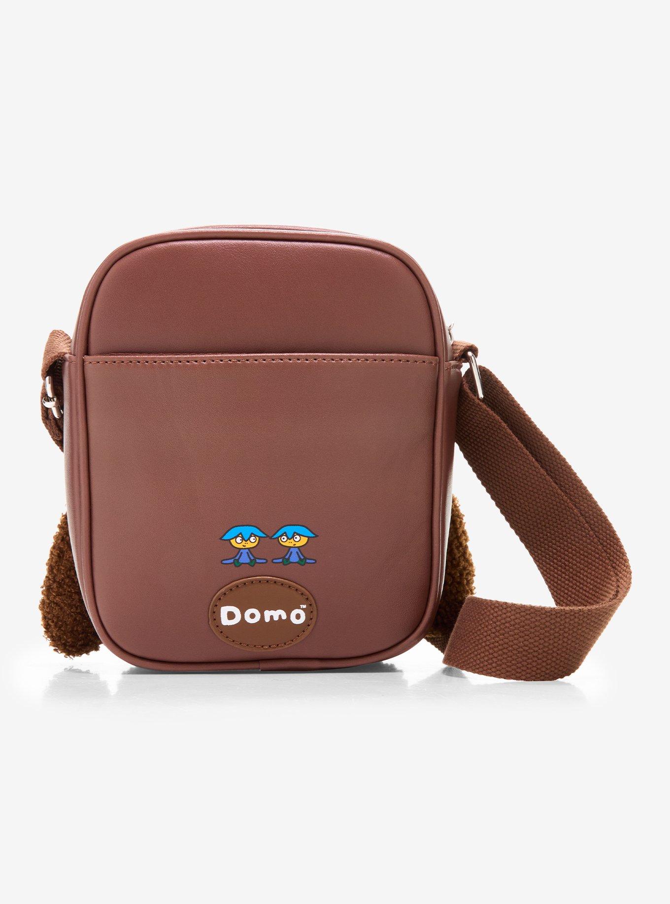 Domo Fuzzy Figural Crossbody Bag, , alternate