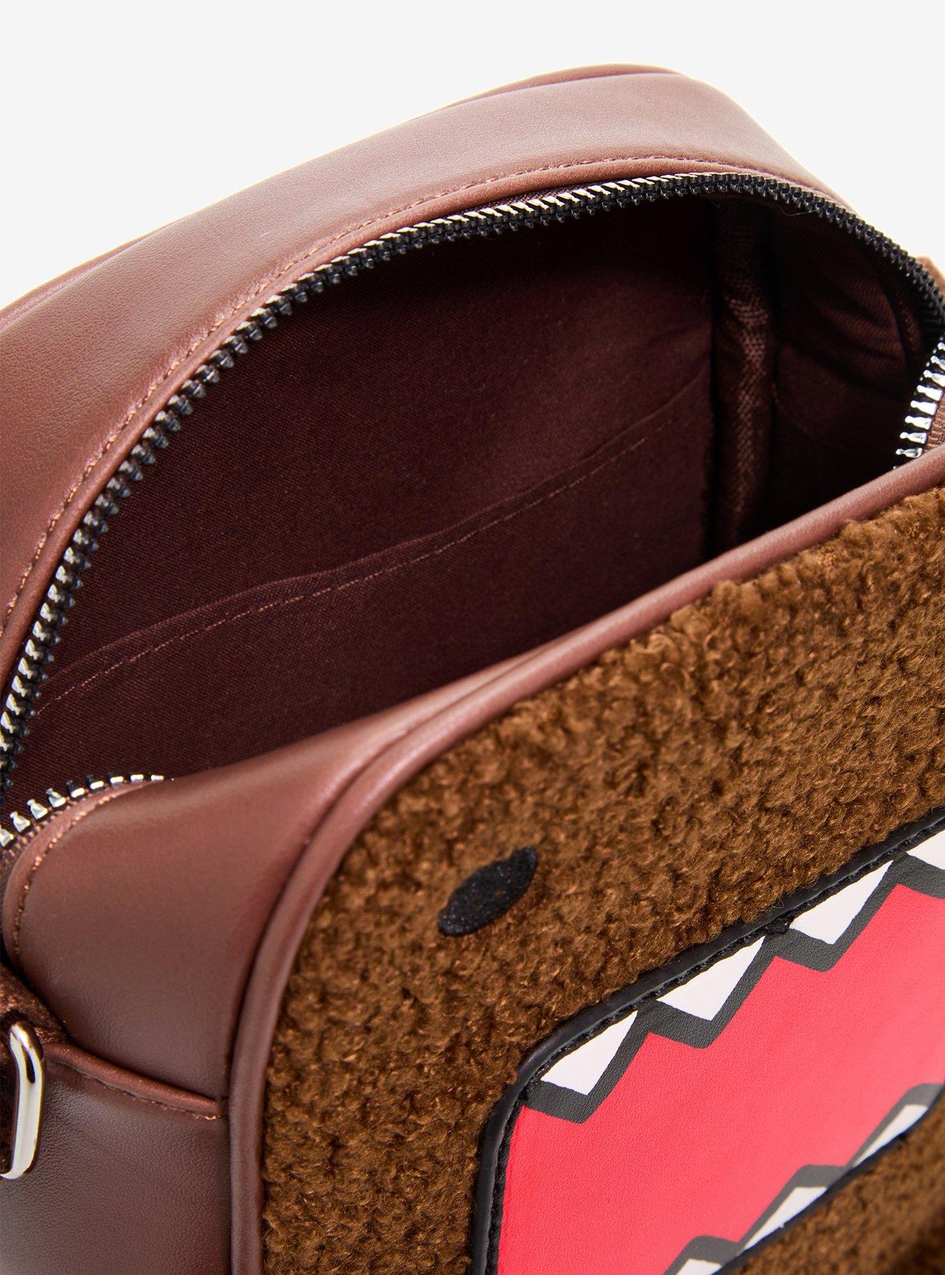 Domo Fuzzy Figural Crossbody Bag, , alternate