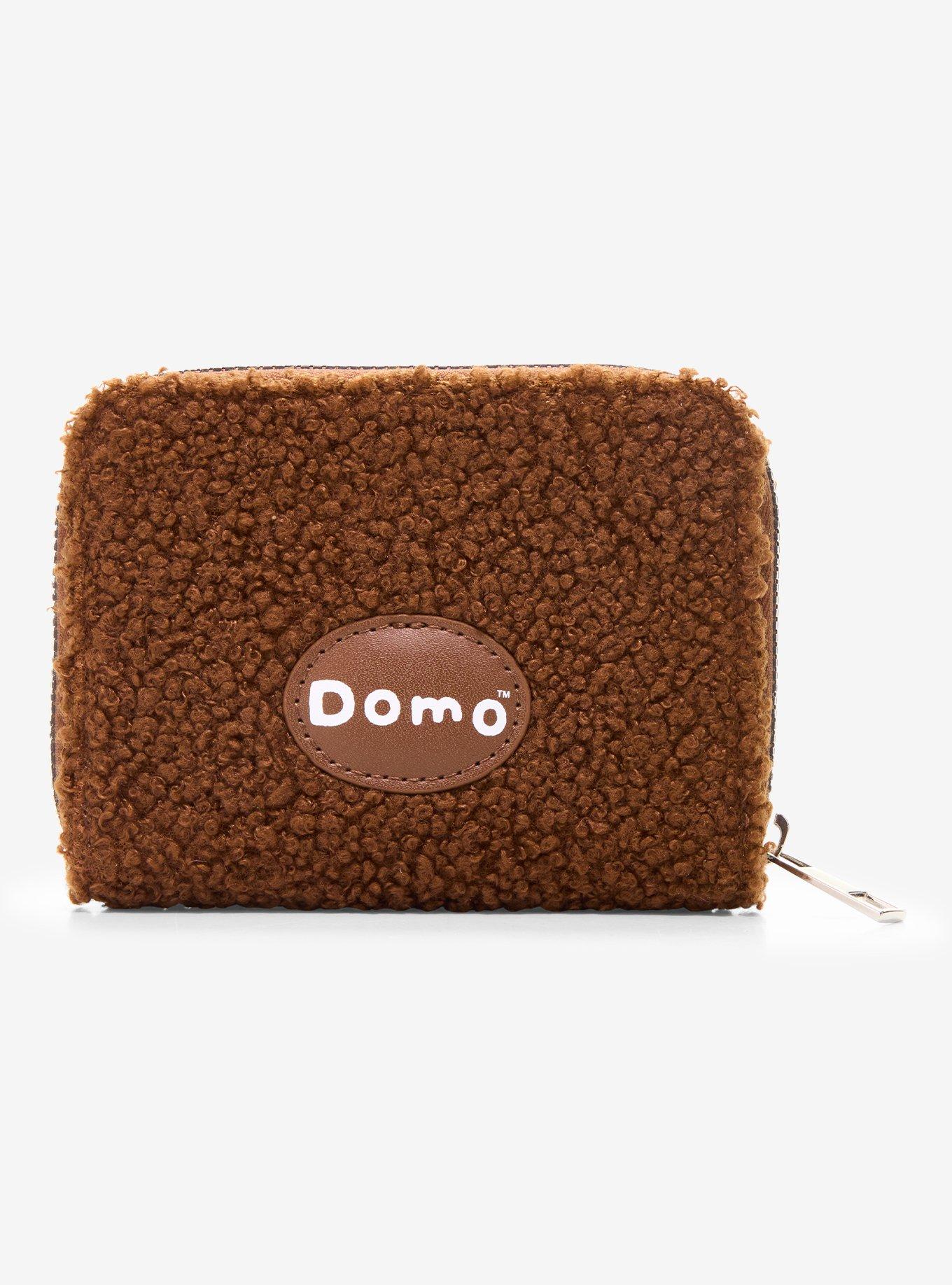 Domo Fuzzy Mini Zipper Wallet, , alternate