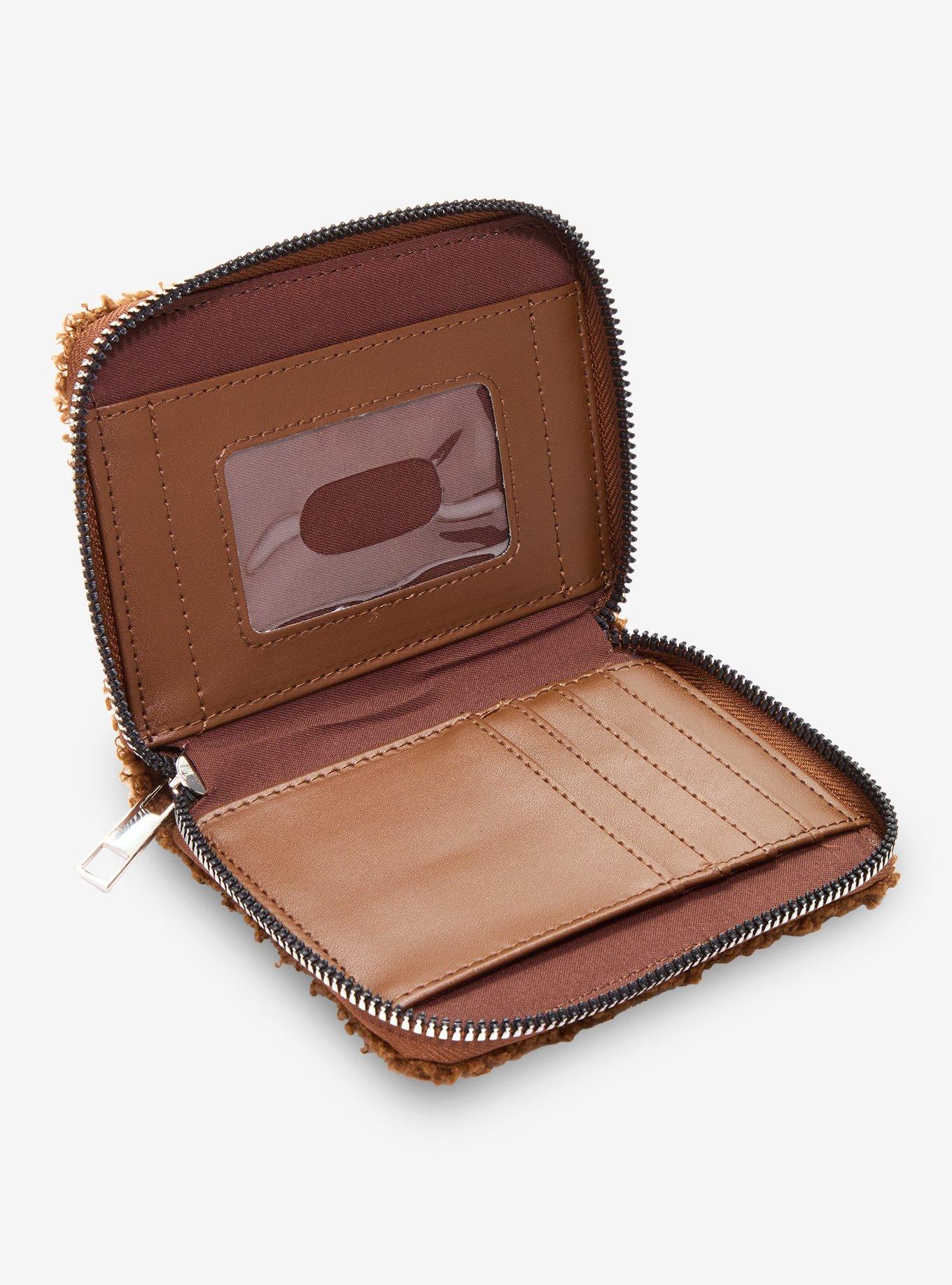 Domo Fuzzy Mini Zipper Wallet, , alternate