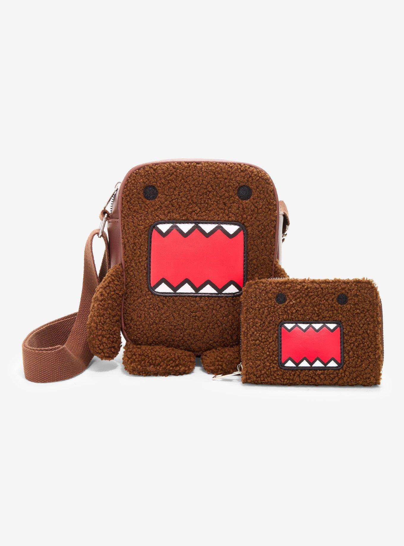 Domo Fuzzy Mini Zipper Wallet, , alternate