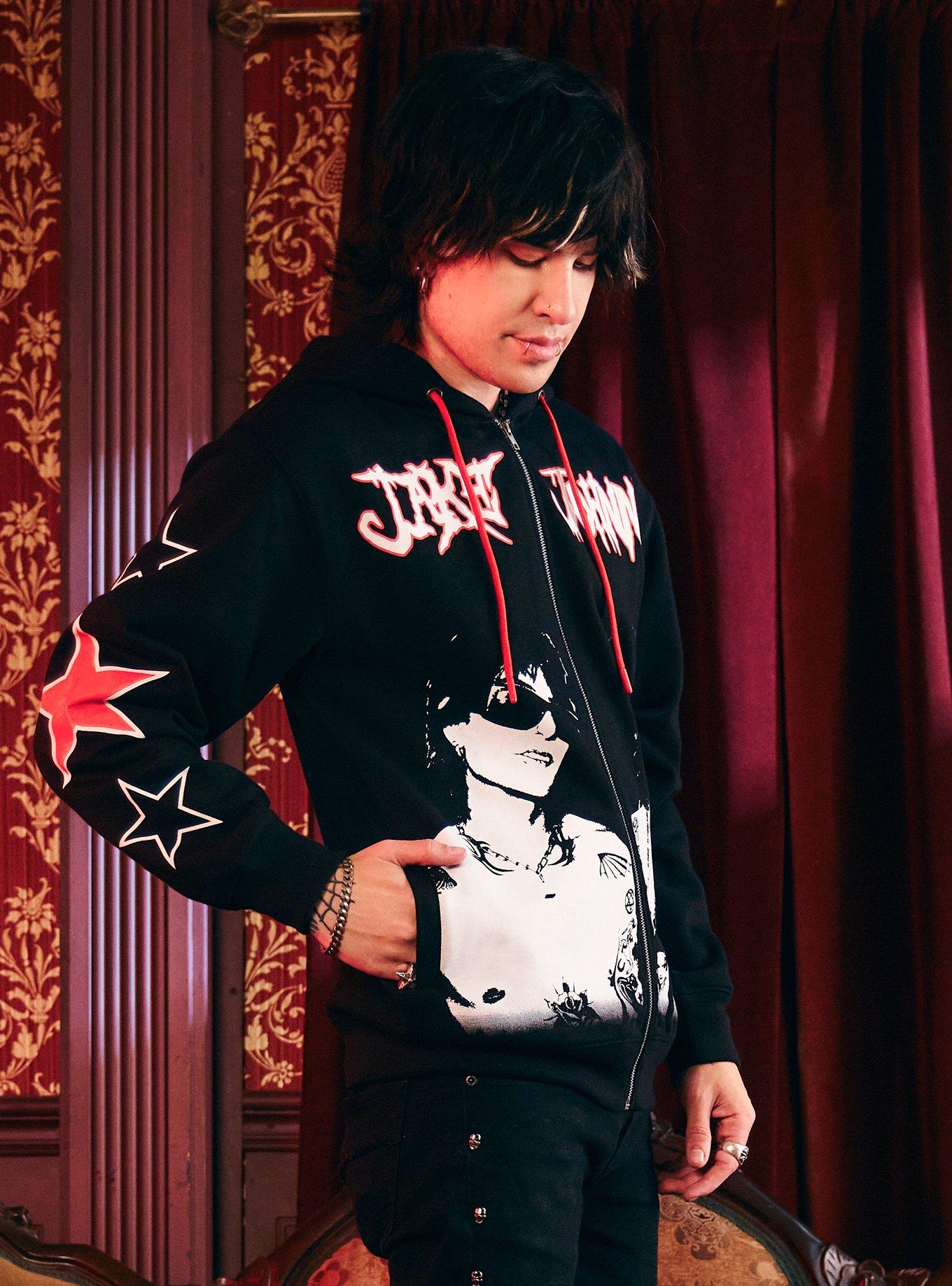 Jake & Johnnie Duo Icons Hoodie, RED, alternate