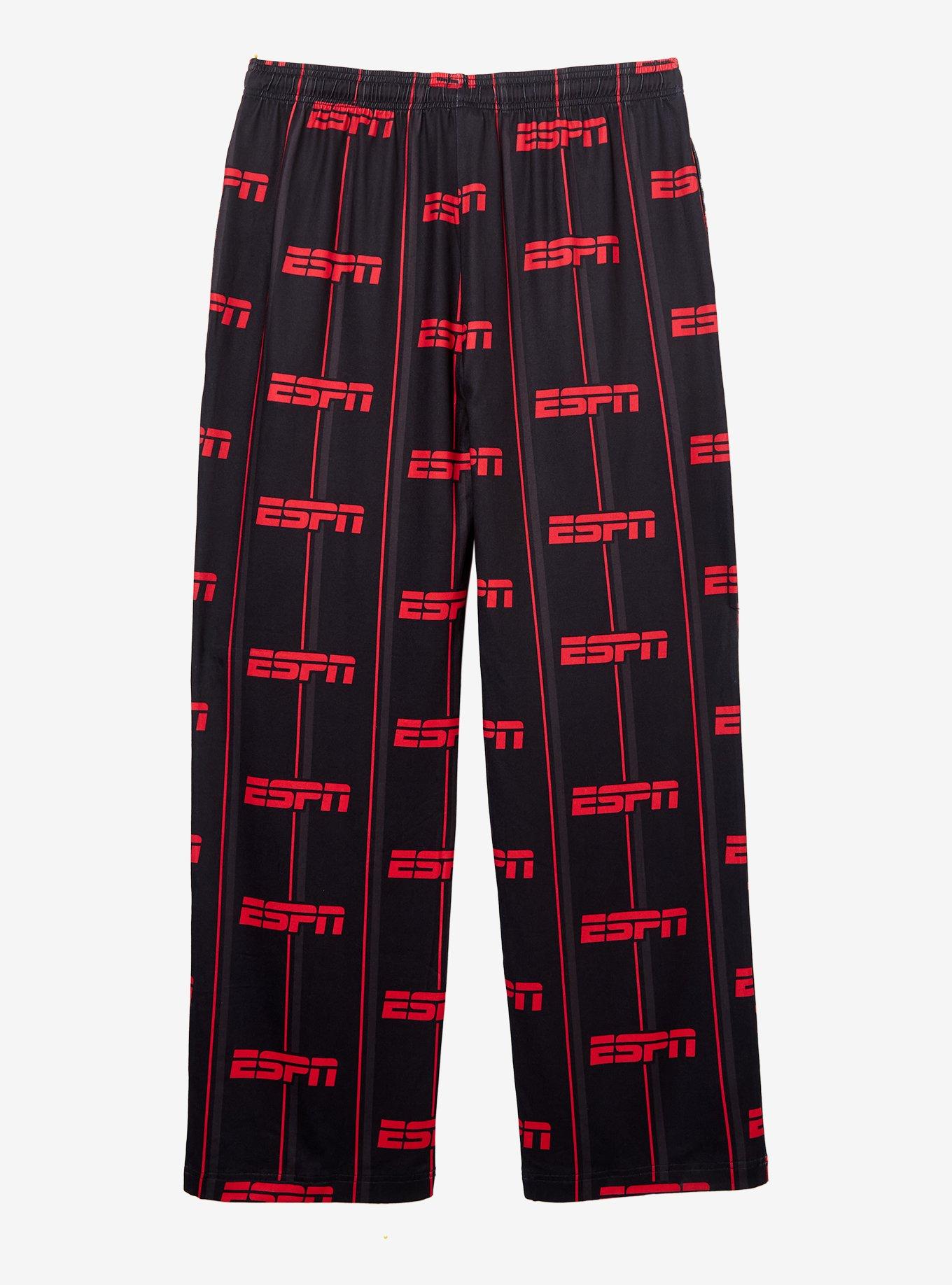 ESPN Logo Allover Print Sleep Pants - BoxLunch Exclusive, , hi-res
