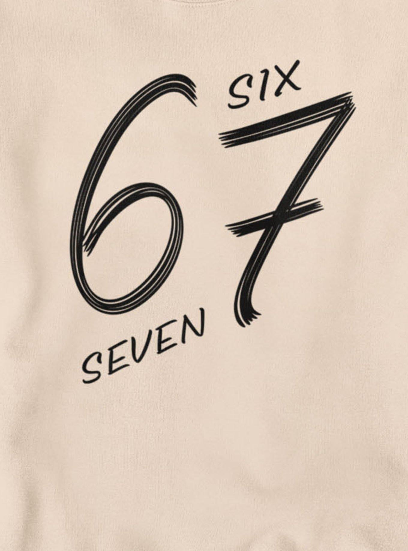 Six Seven Sweatshirt, SAND, alternate
