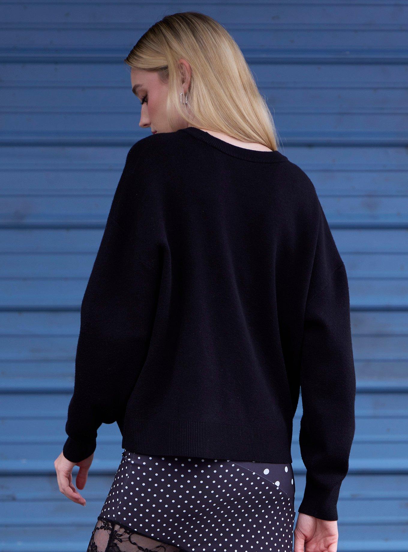 Her Universe Star Wars Sequin Flip Lightsabers Sweater Her Universe Exclusive, MULTI, alternate - view 3