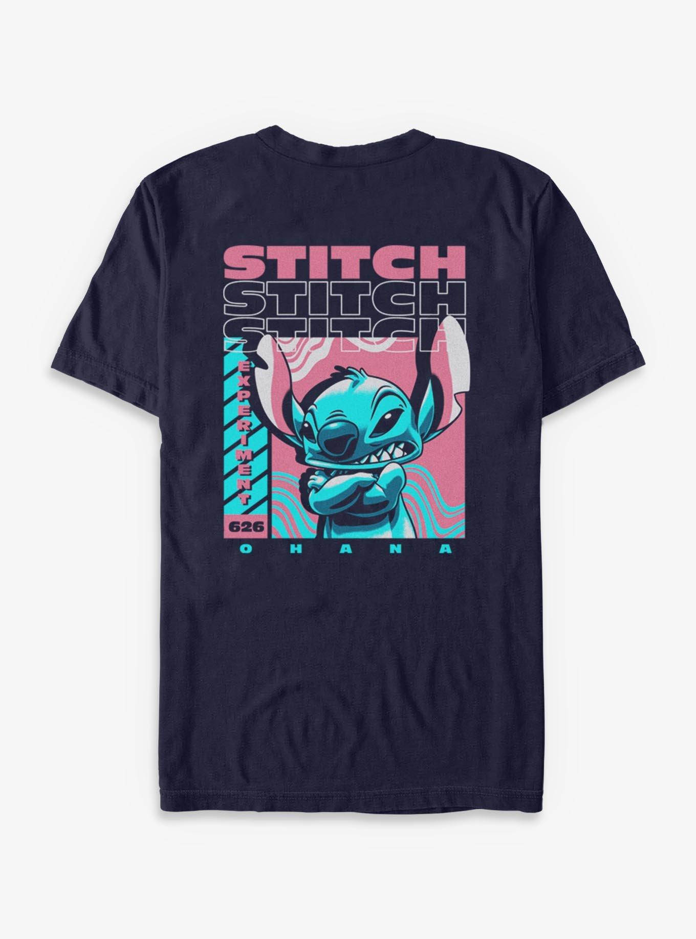 Disney Lilo & Stitch Ohana Waves T-Shirt, , hi-res
