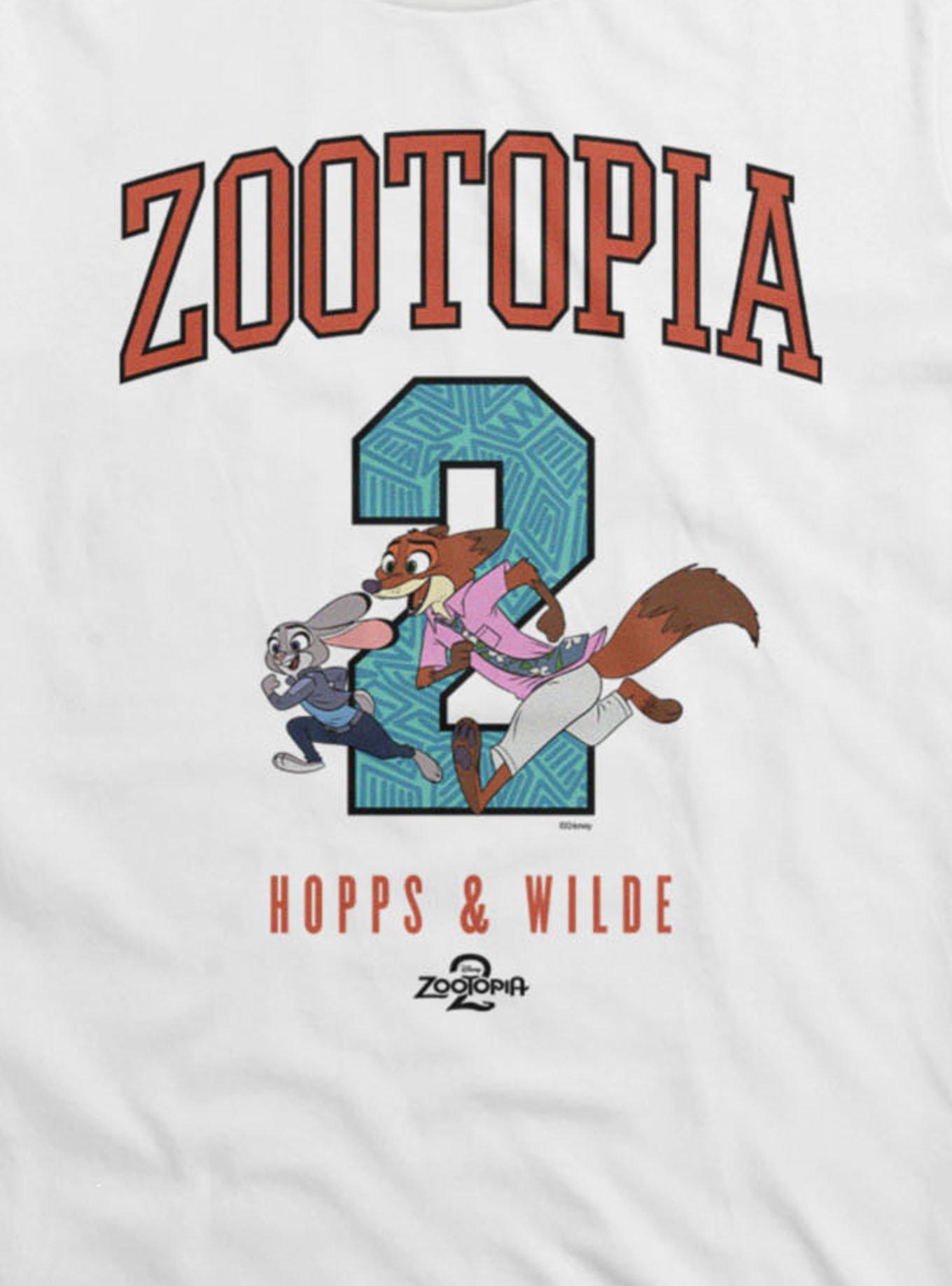 Disney Zootopia 2 Run Together T-Shirt, WHITE, alternate