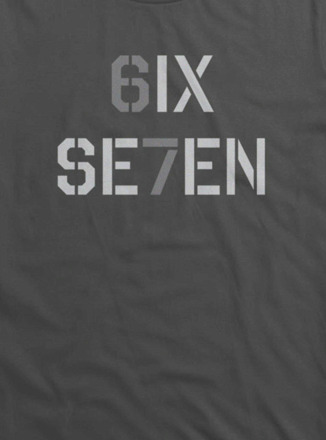 Six Seven Stencil T-Shirt, , alternate - view 2