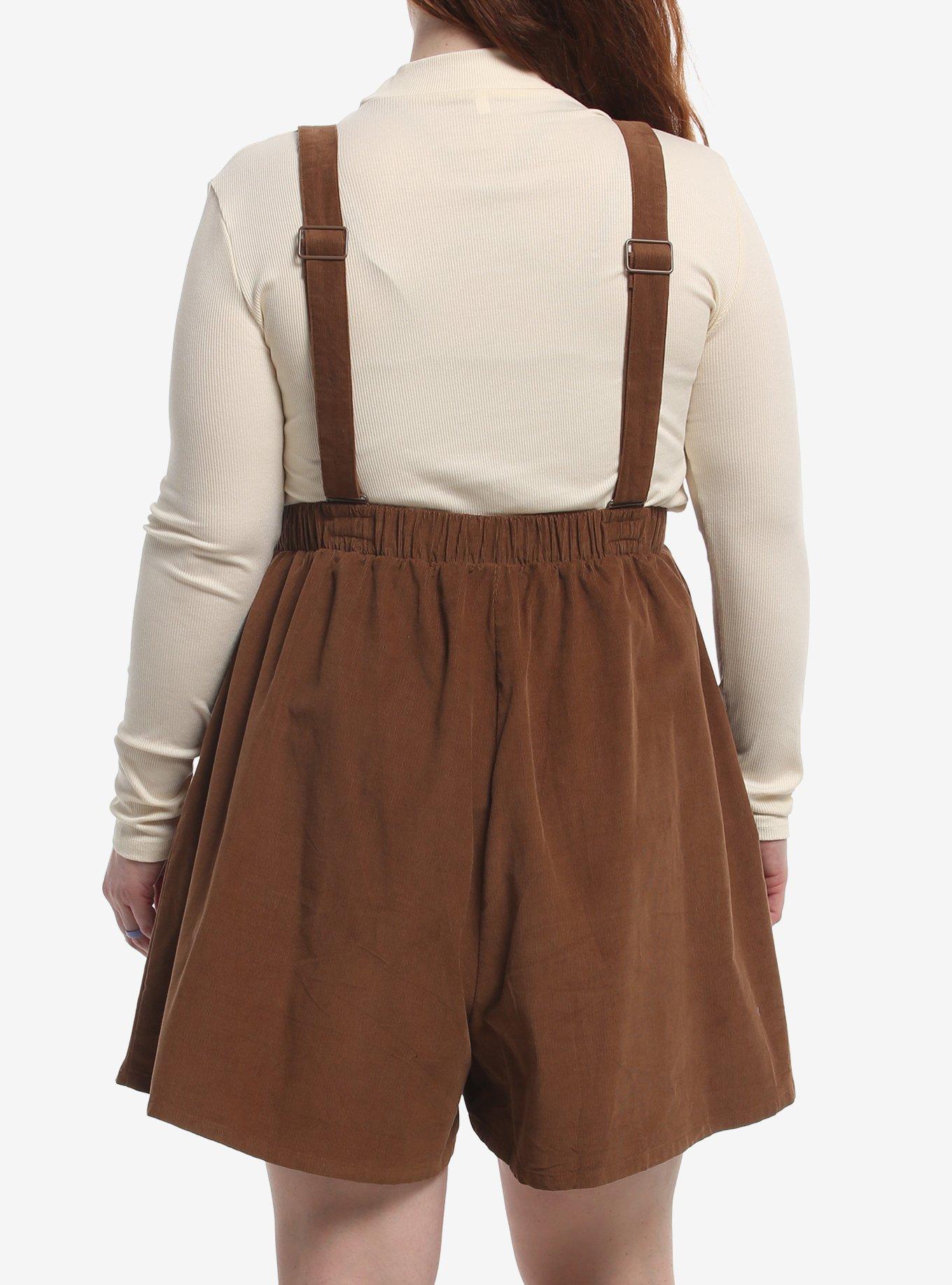 Her Universe Over the Garden Wall Plus Size Pleated Romper Her Universe Exclusive, MULTI, alternate - view 3