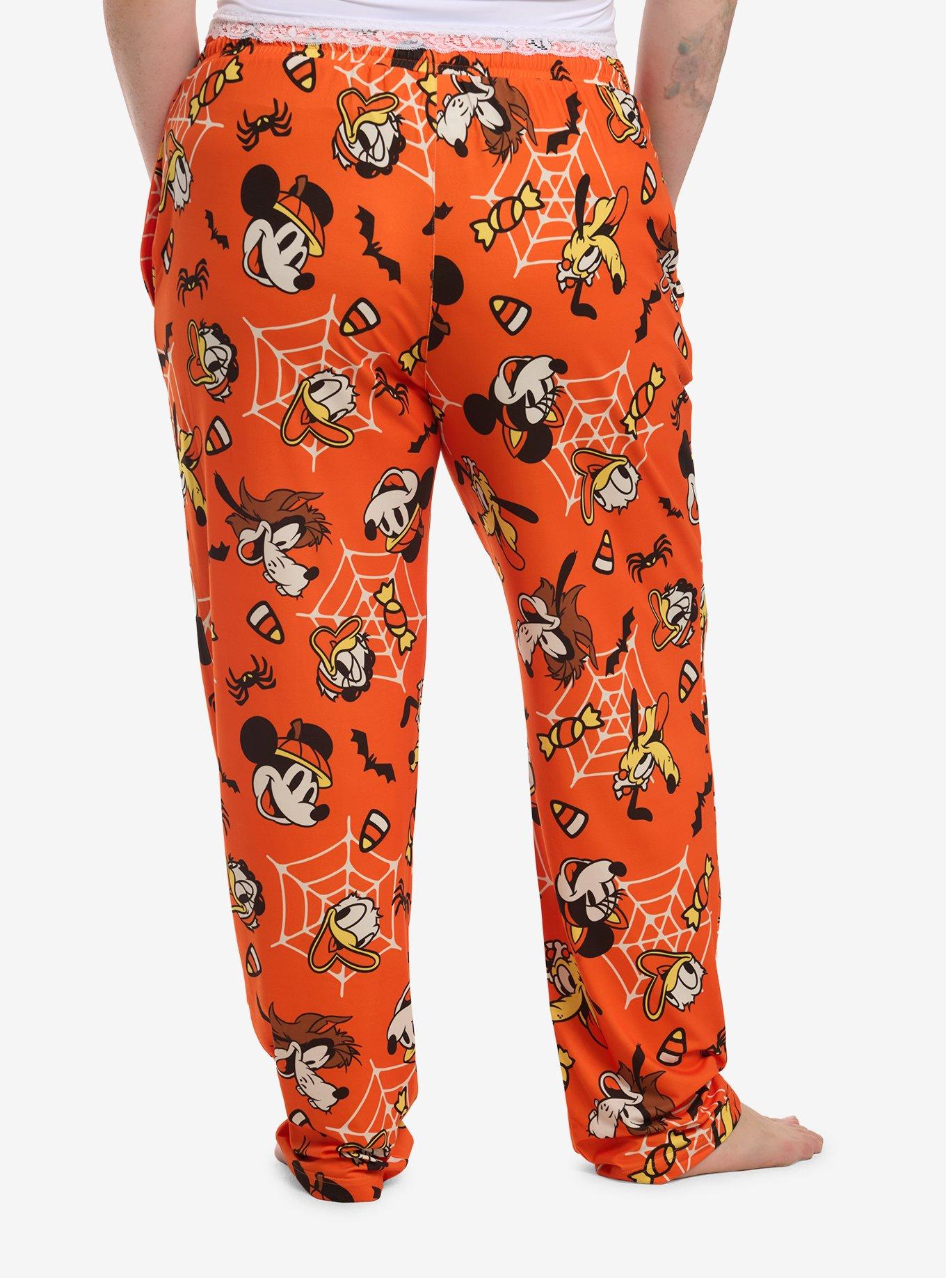 Disney Halloween Icon Toss Pajama Pants Plus Size, , hi-res