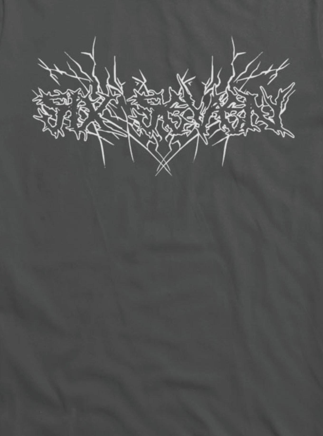 Six Seven Metal Band Logo Girls T-Shirt, , hi-res