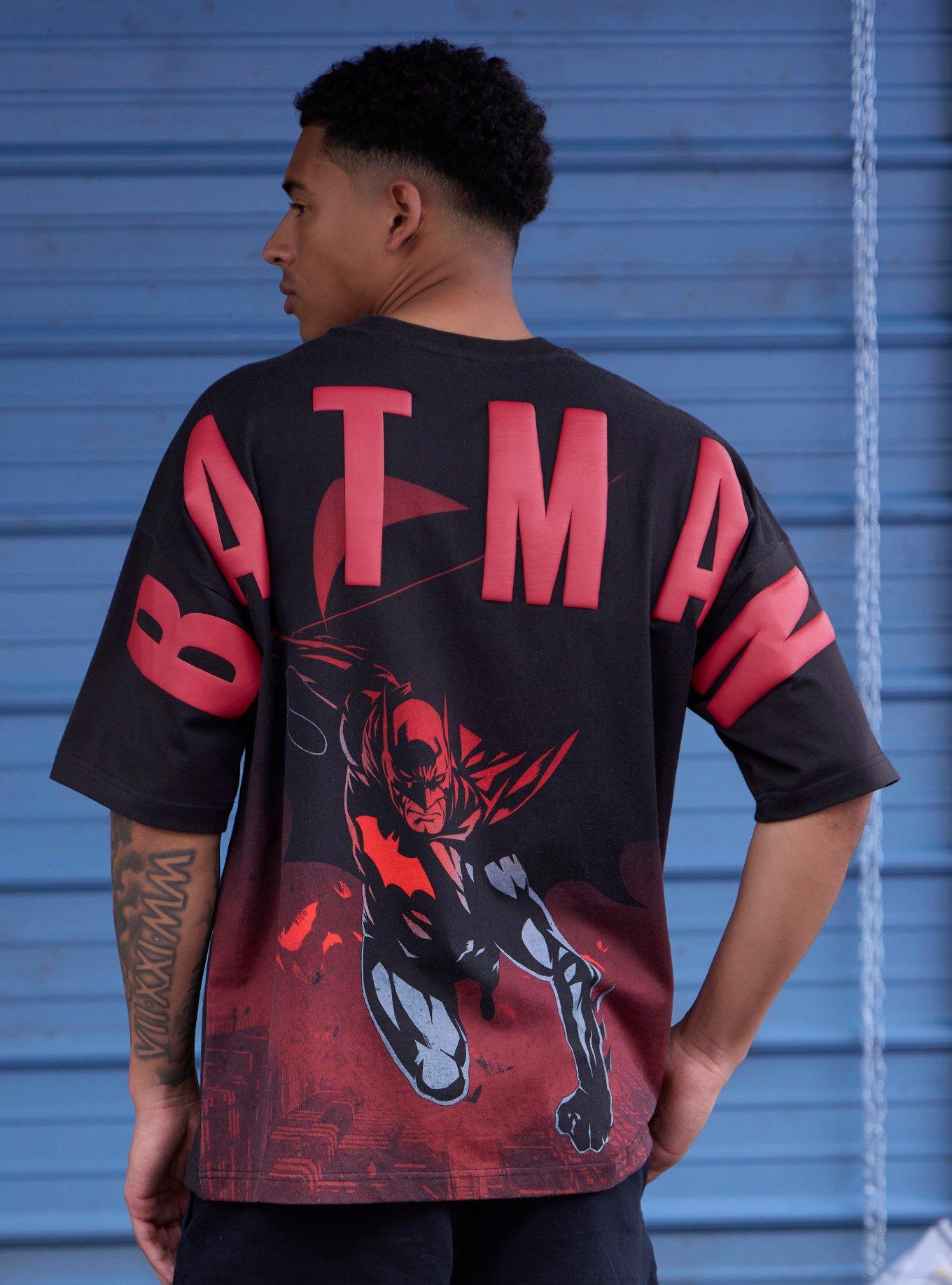 Our Universe DC Comics Batman Drop Shoulder T-Shirt Our Universe Exclusive, , hi-res